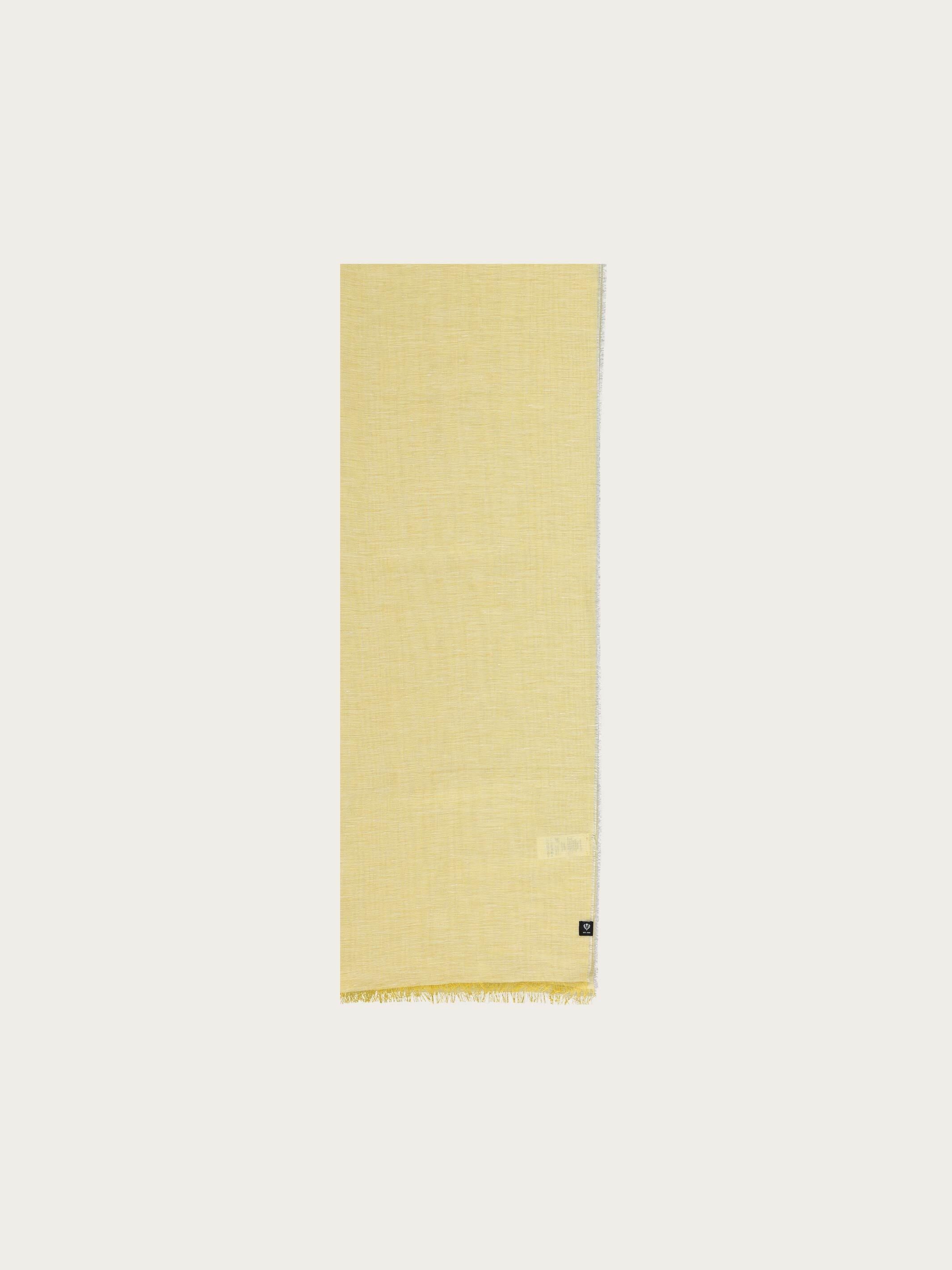 fraas-stola-63-x-198-cm-einfarbig-in-hanfmischung-mit-fransenkante image 3