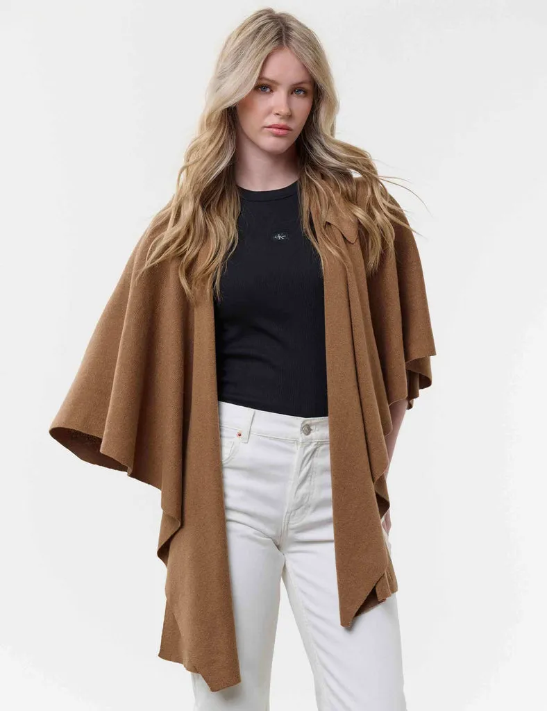 fraas-poncho-einfarbig-mit-schlaufe-100-x-150-cm image 1