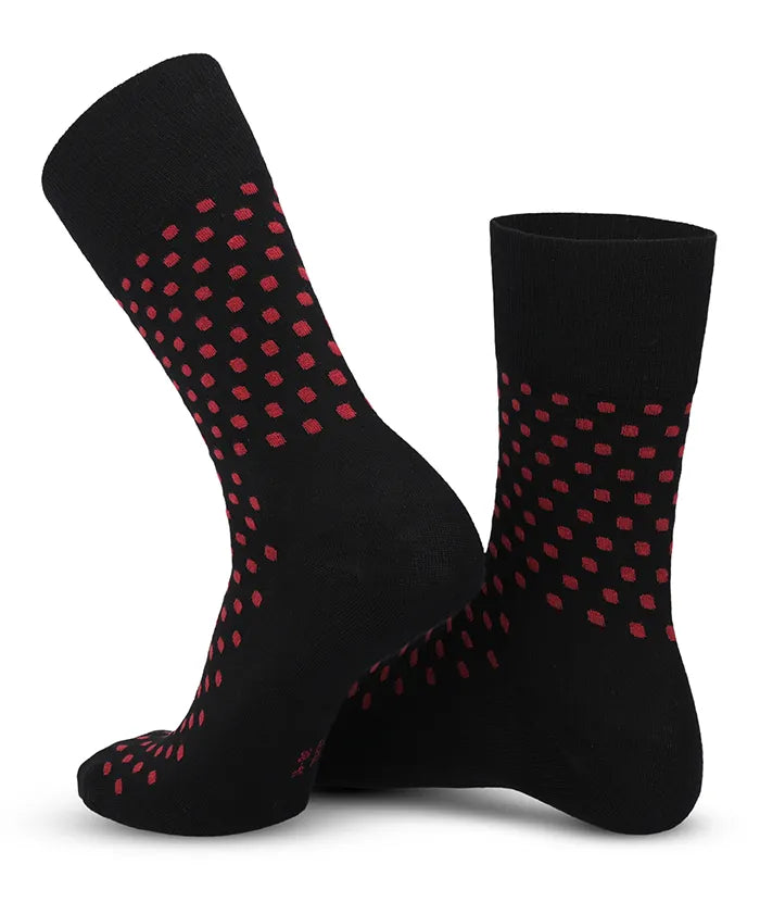 lenz-soft-touch-herren-socken-rote-punkte image 4