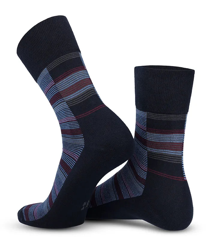 lenz-soft-touch-herren-socken-multi-streifen image 3