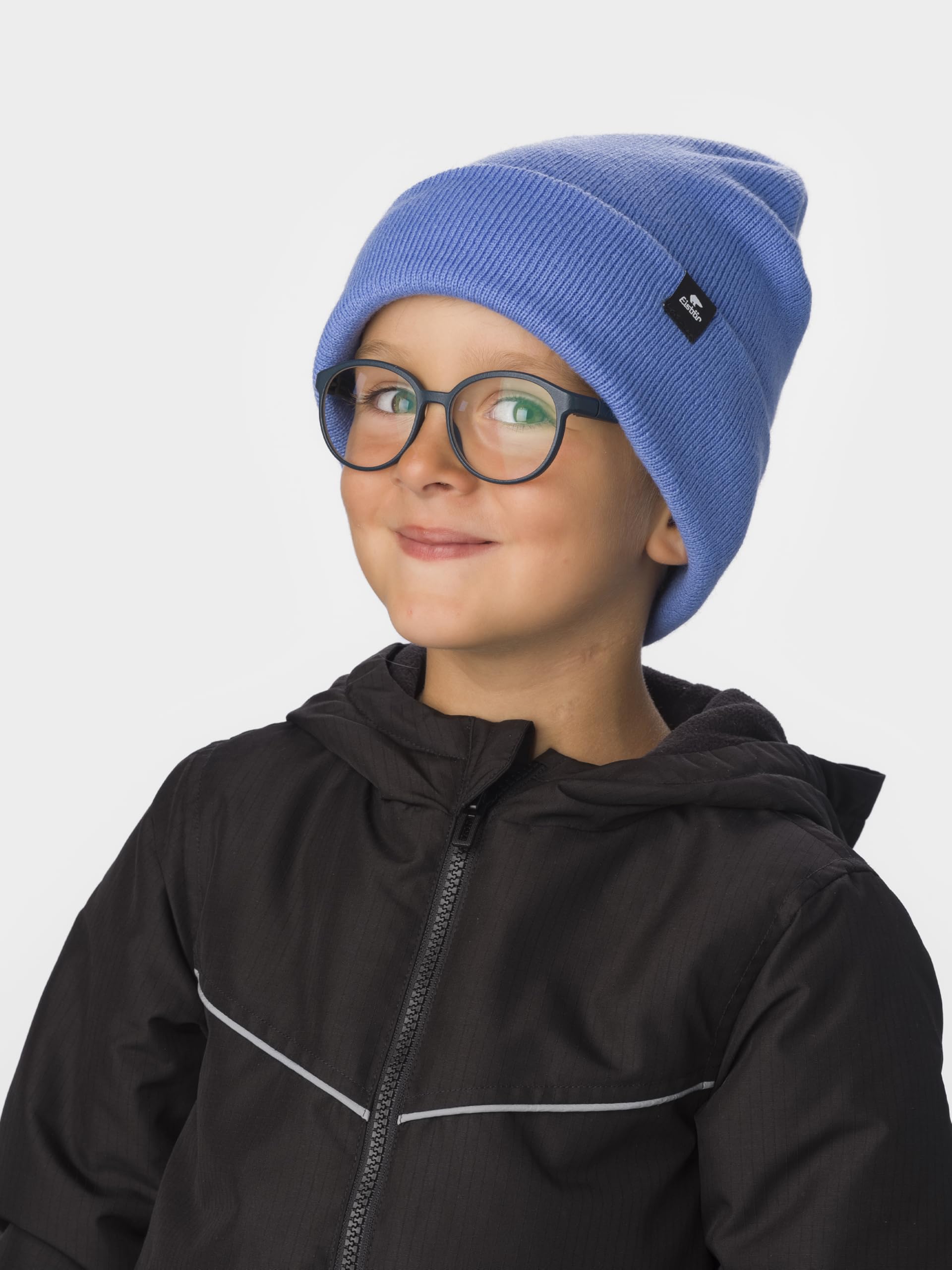 eisb-r-skater-kids-winterm-tze-55-cm-7-8-jahre-beanie-mit-umschlag image 4