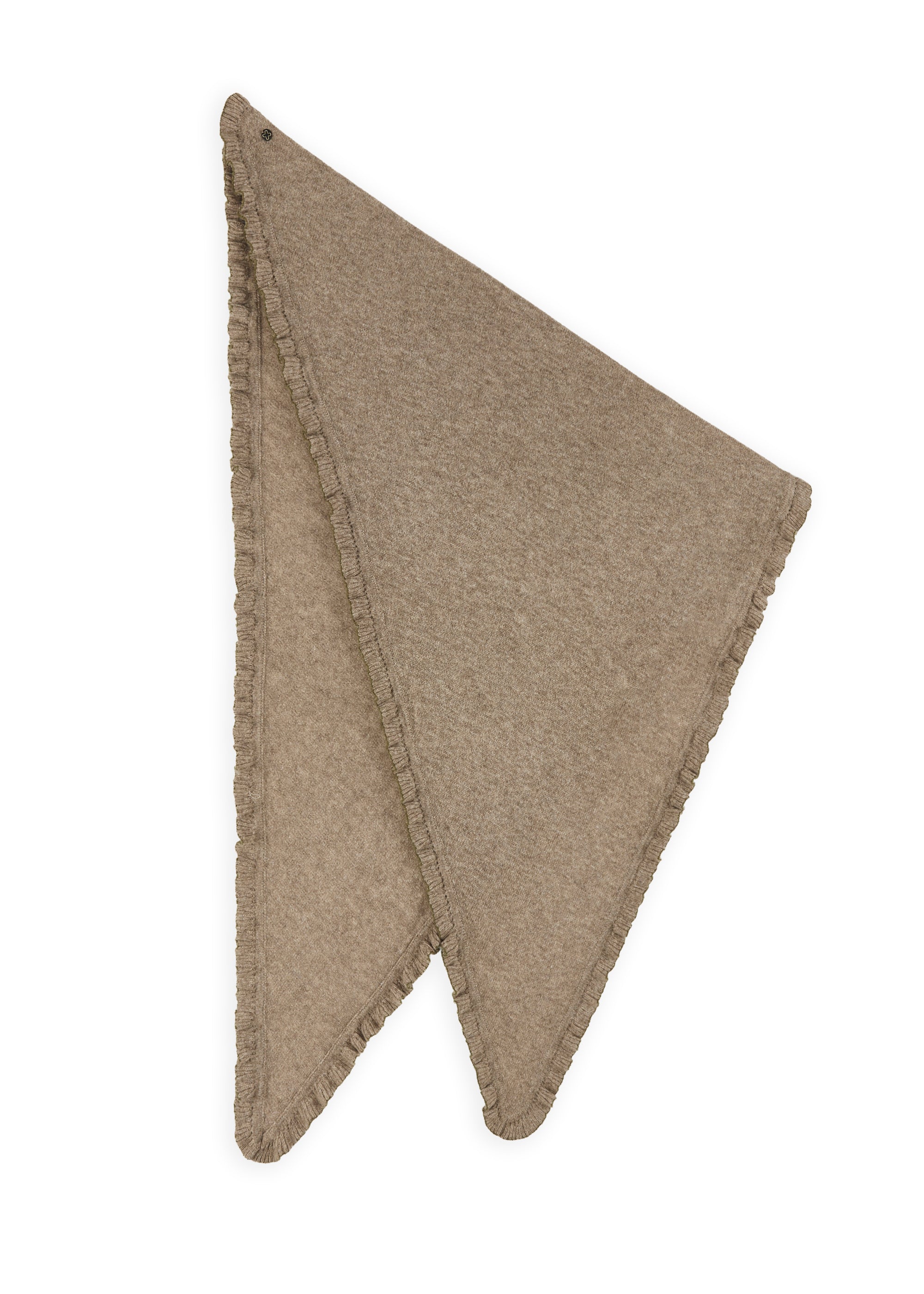 codello-gestricktes-dreieckstuch-aus-wolle-in-uni image 2