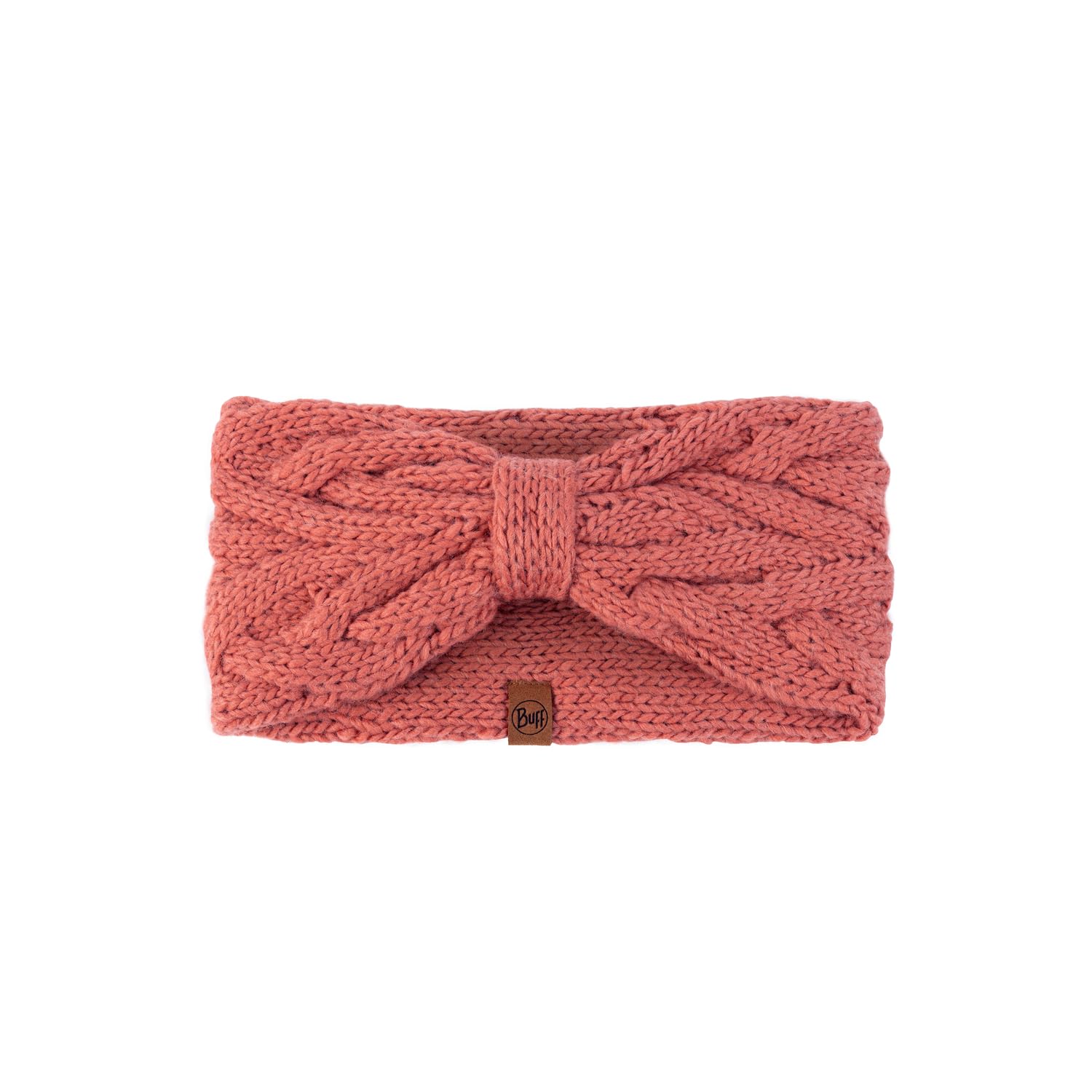 buff-knitted-stirnband-crimson-red-unisex-erwachsene image 1