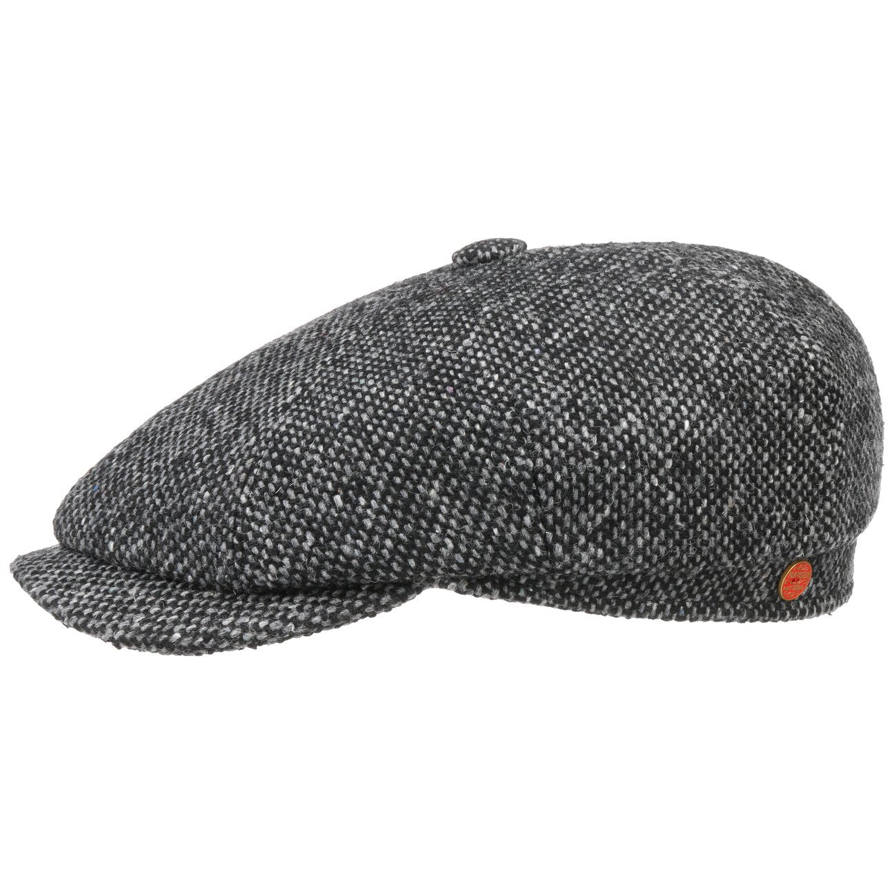 mayser-seven-dover-flatcap-herren-flatcap-aus-wolle-in-tweed-optik image 7