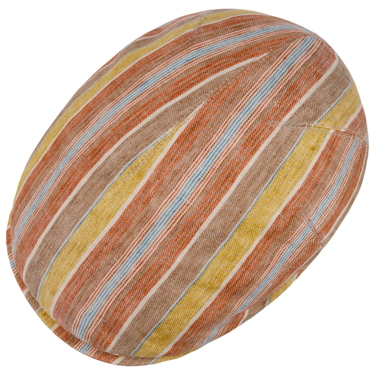 mayser-sidney-colour-stripes-flatcap-aus-leinen image 3