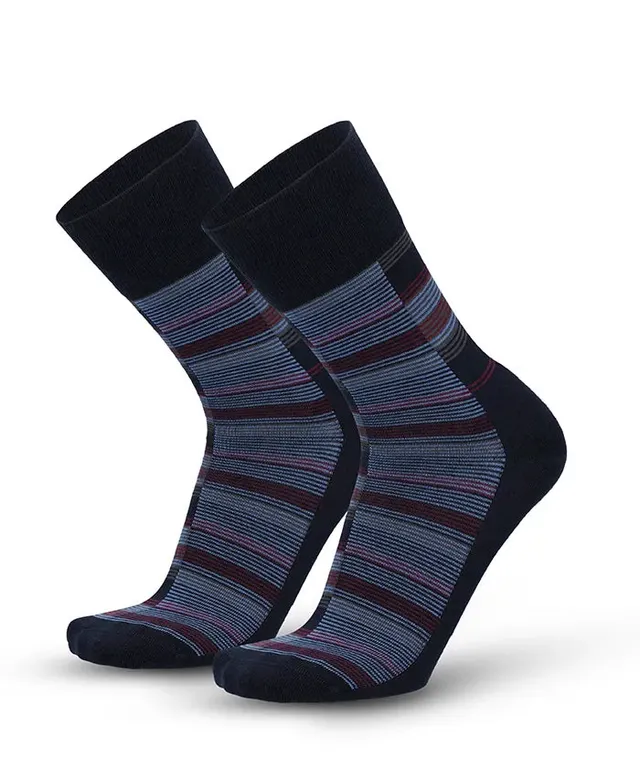 lenz-soft-touch-herren-socken-multi-streifen image 1