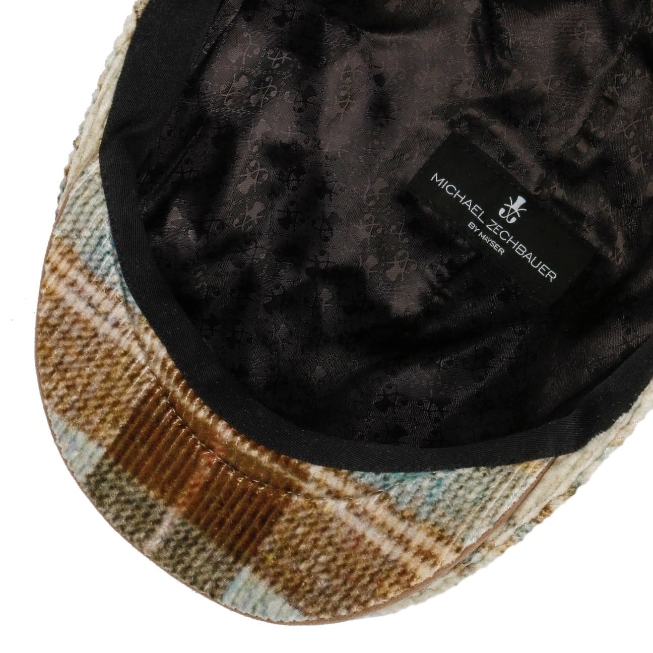 mayser-marzio-flatcap-zechbauer-herren-baumwolle-mit-leder-und-futter image 4