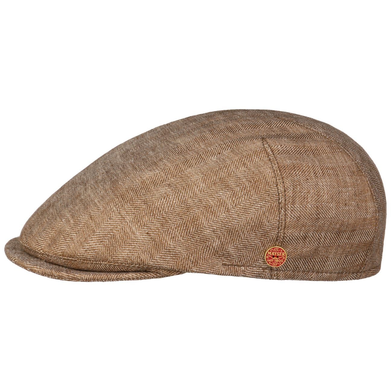 mayser-sidney-herringbone-leinen-flatcap-leichte-schieberm-tze-aus-reinem-leinen image 5
