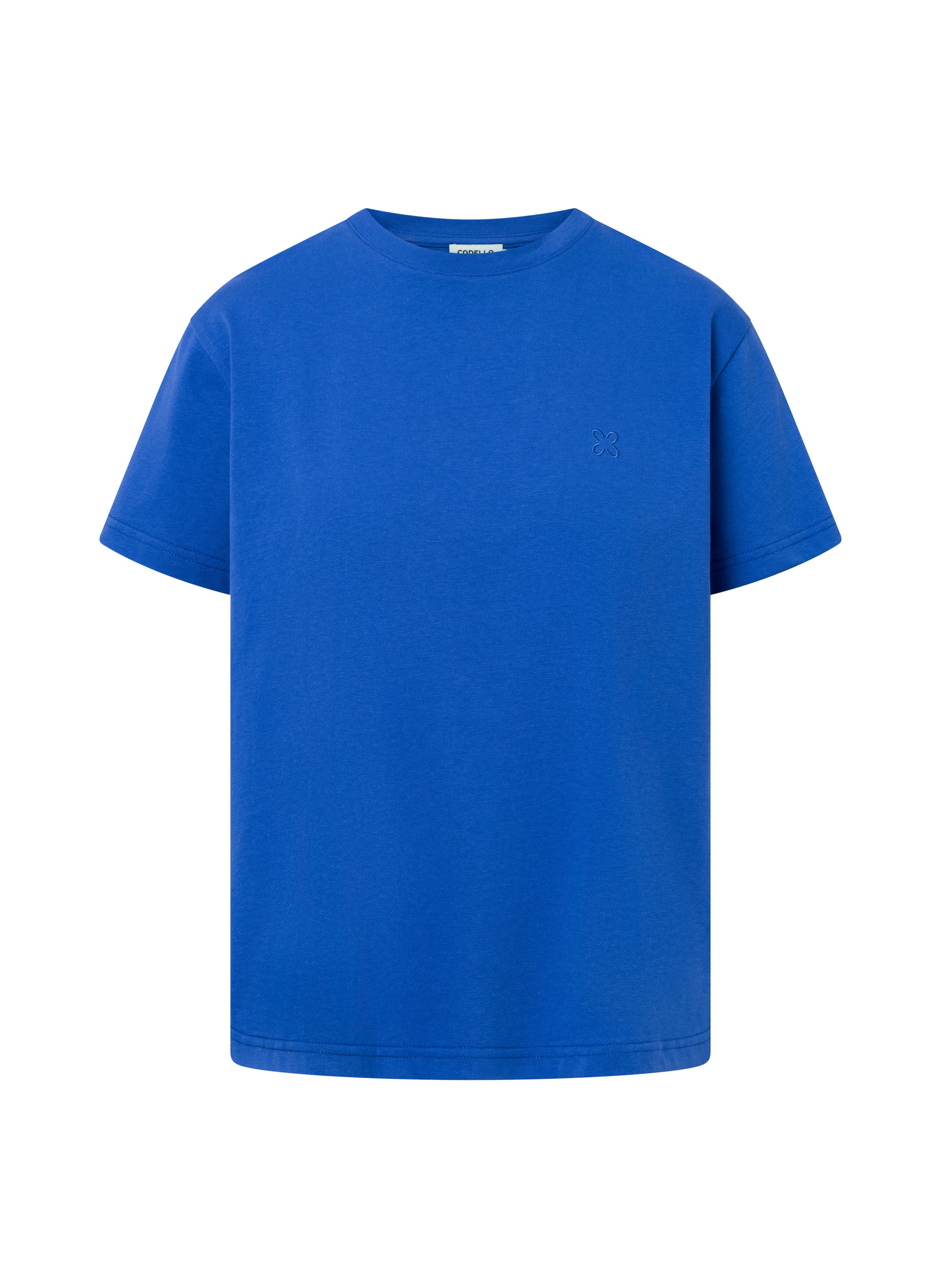 codello-t-shirt-aus-baumwolle-hellblau-damen image 2