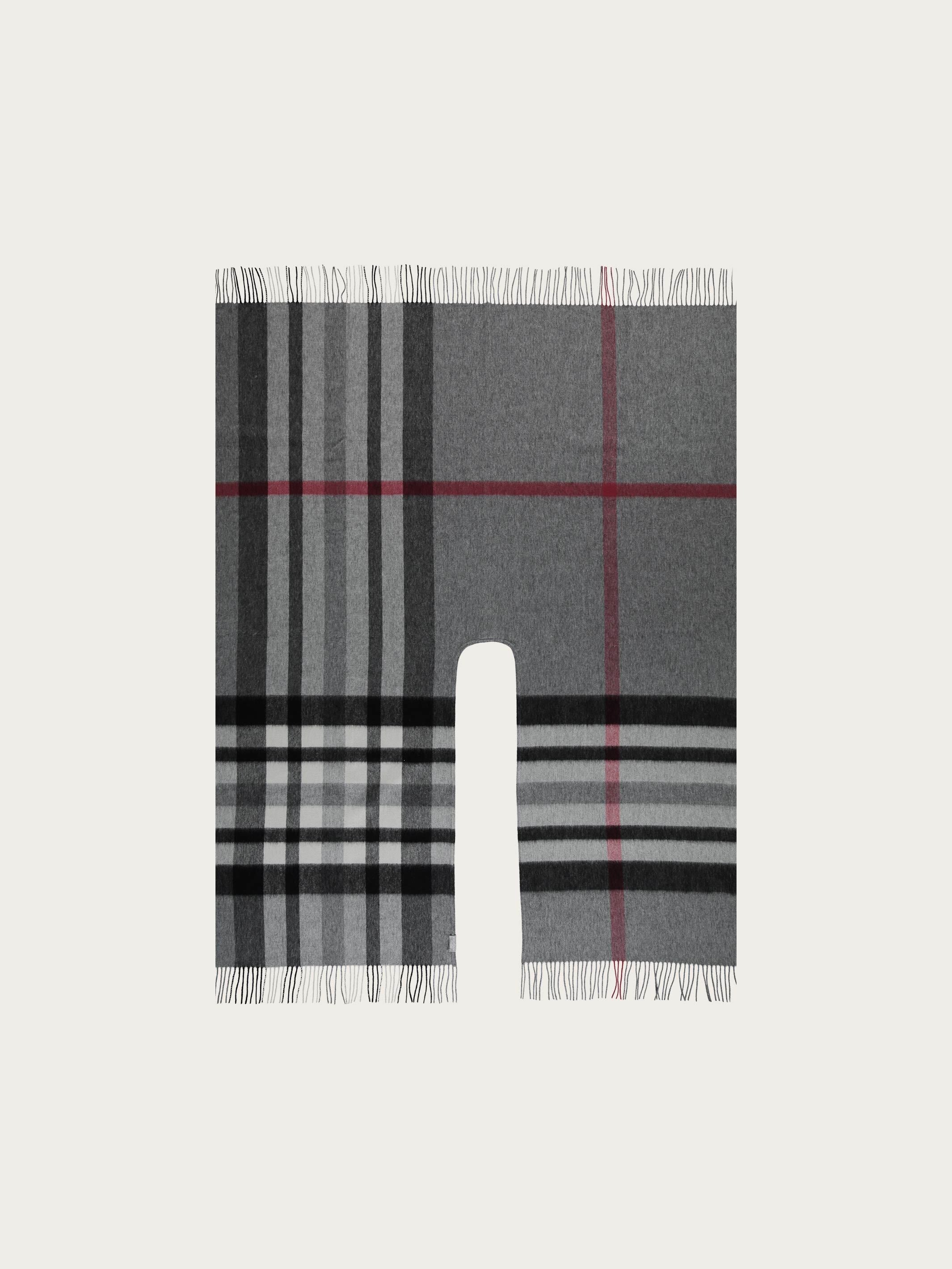 fraas-poncho-ruana-fraas-plaid-karo-reine-wolle-120-x-160-cm image 8