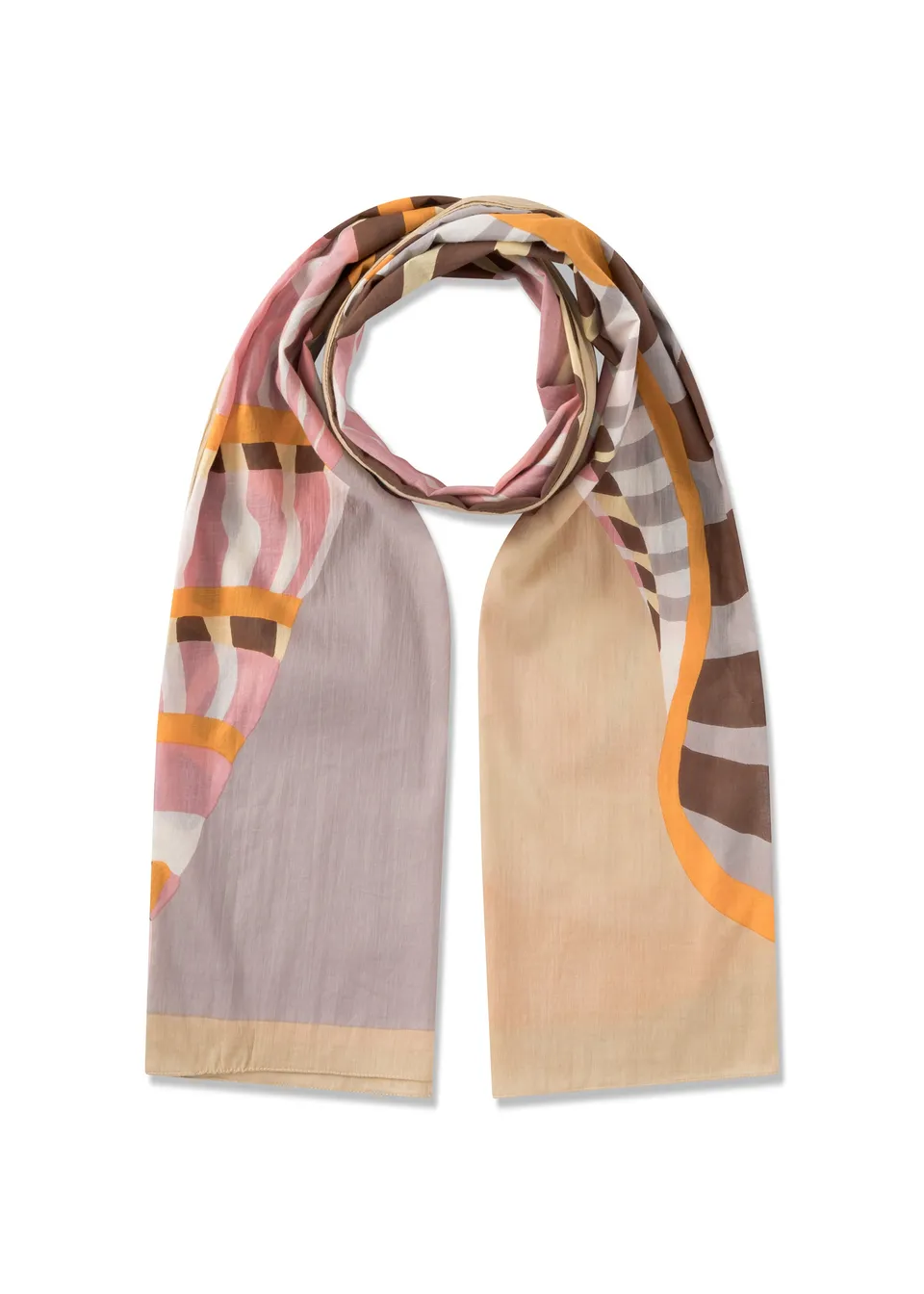 codello-schal-aus-organic-cotton-mit-xl-muschel-motiv image 1