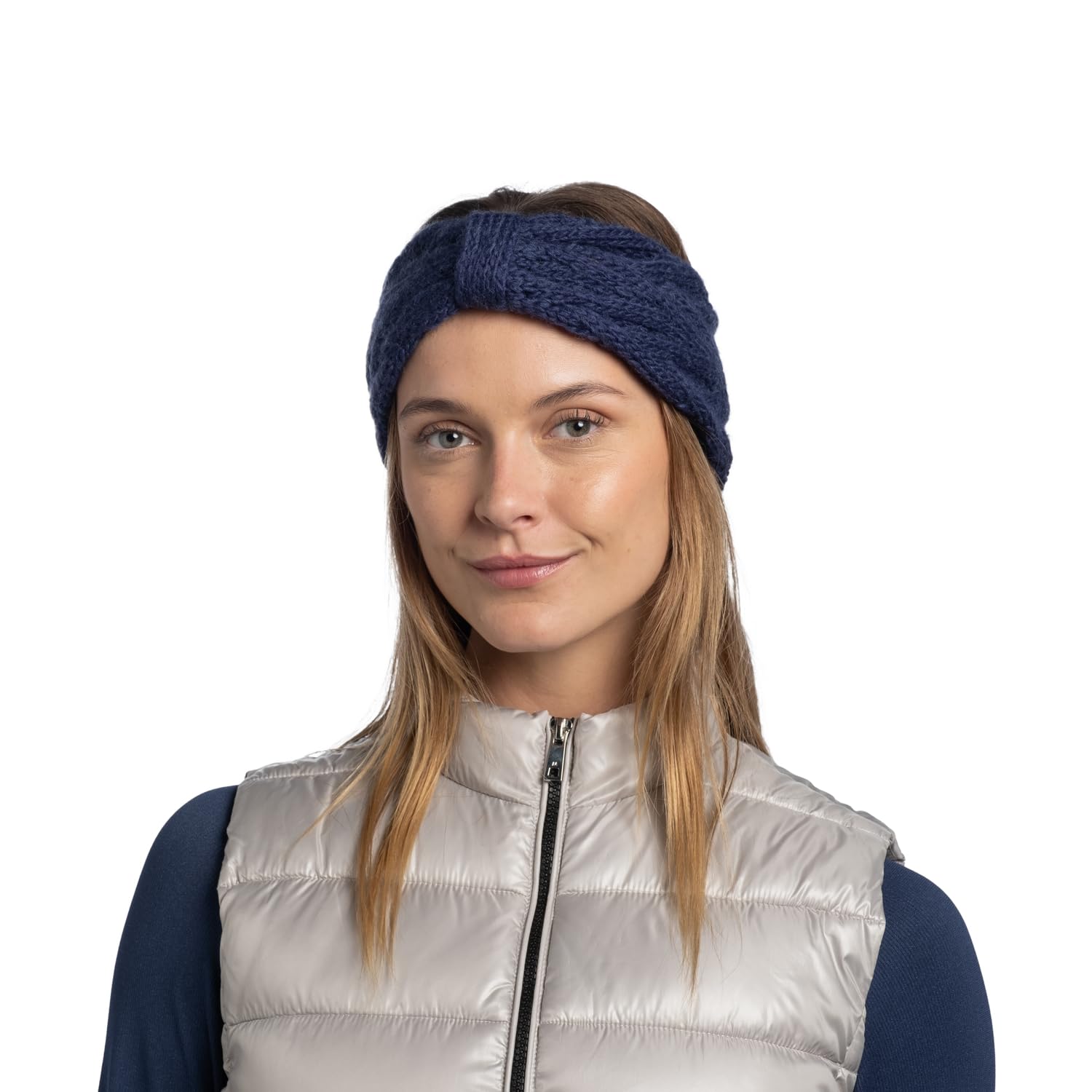 buff-strick-polar-stirnband-midnight-blue-unisex image 3