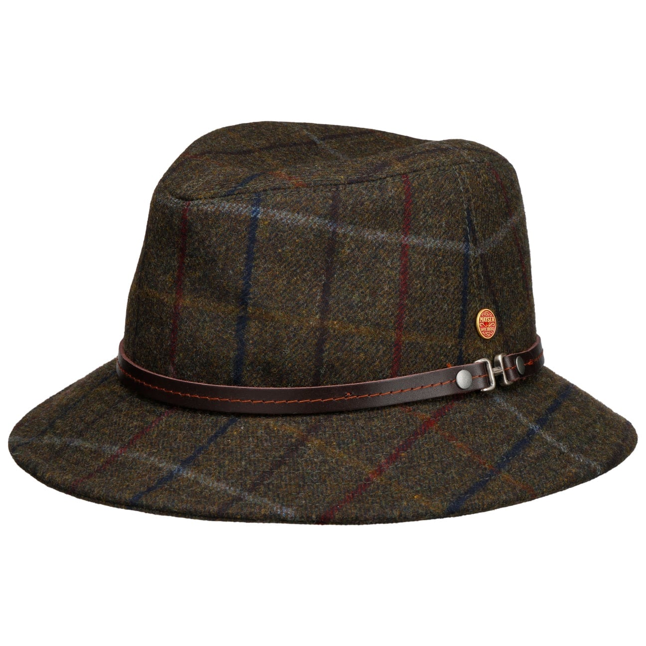 mayser-check-bucket-wollhut-damen-karo image 2