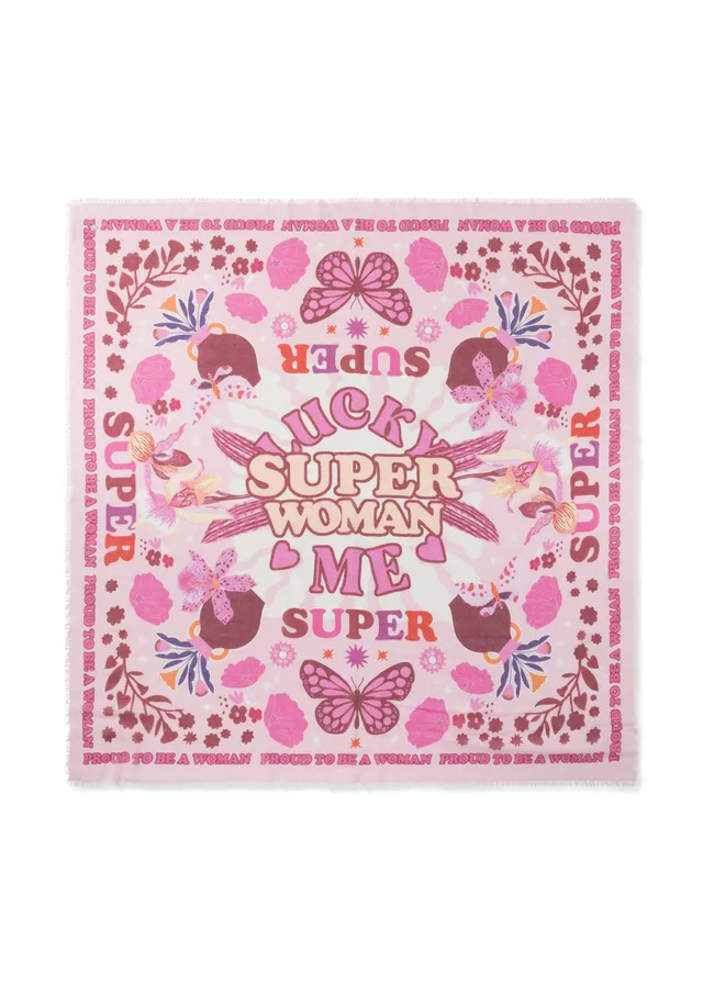 codello-superwoman-tuch-aus-baumwolle-mit-muster-mix image 1