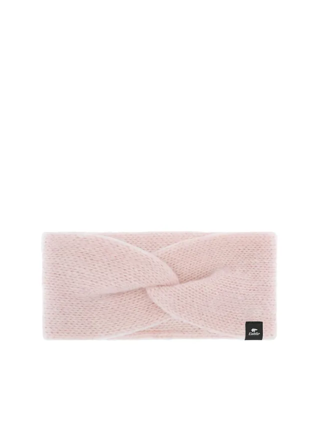 eisb-r-fenna-strick-stirnband-damen-pink-gef-ttert-merino image 1