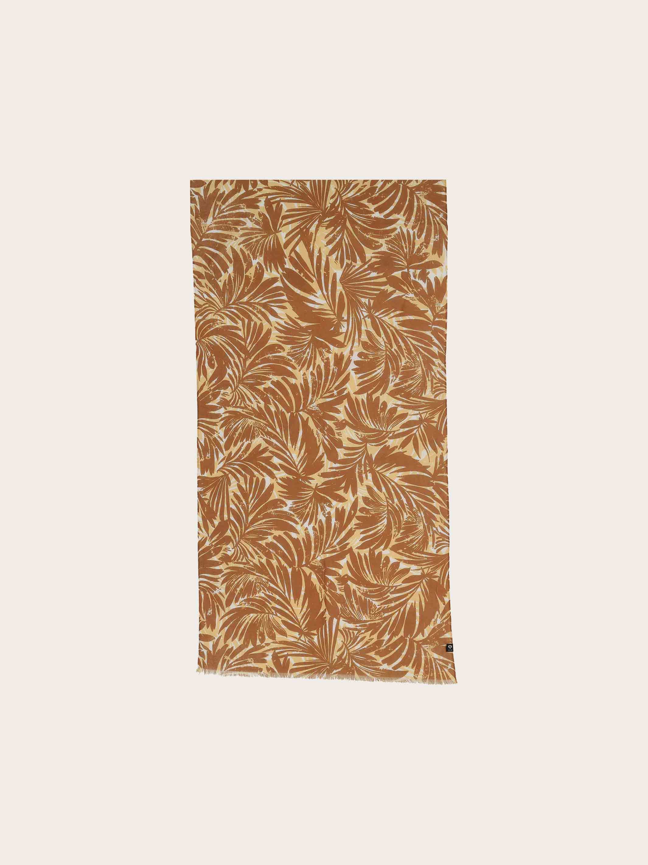 fraas-schal-mit-palmenblatt-design-aus-reiner-baumwolle image 7