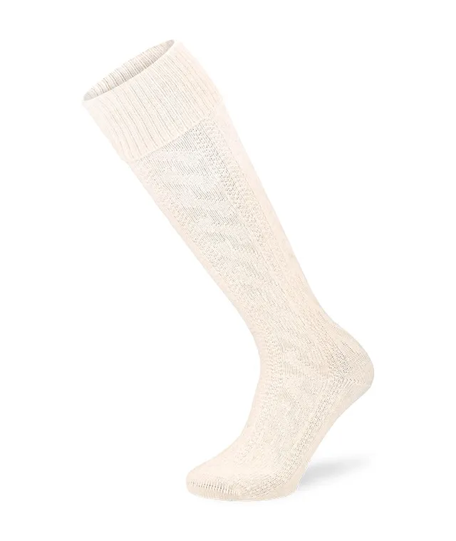 lenz-rustic-salzburg-trachtenstutzen-kniehoch-unisex-kniestr-mpfe-mit-zopfmuster image 1