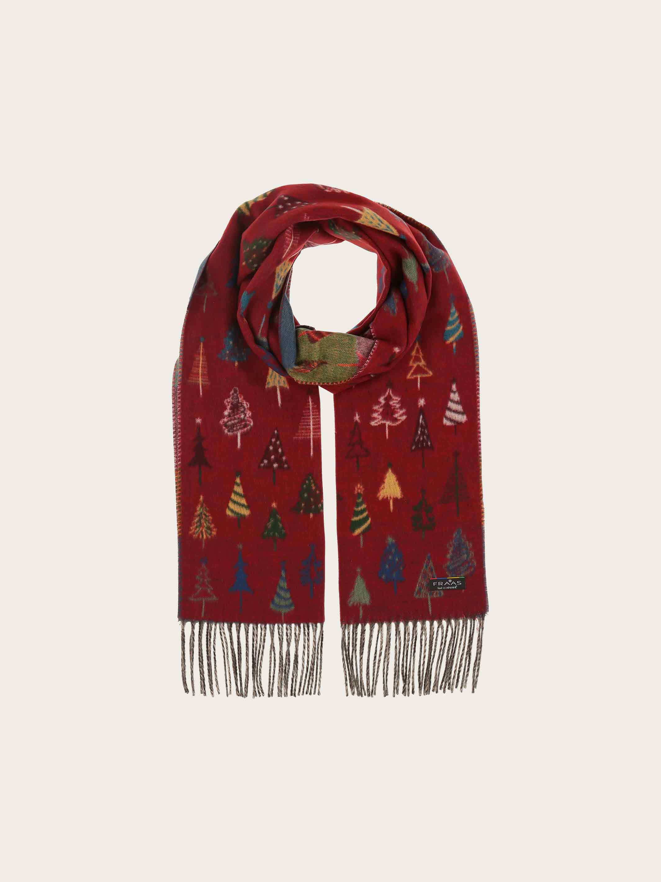 fraas-cashmink-schal-mit-weihnachtsbaum-design-35-x-200-cm image 2
