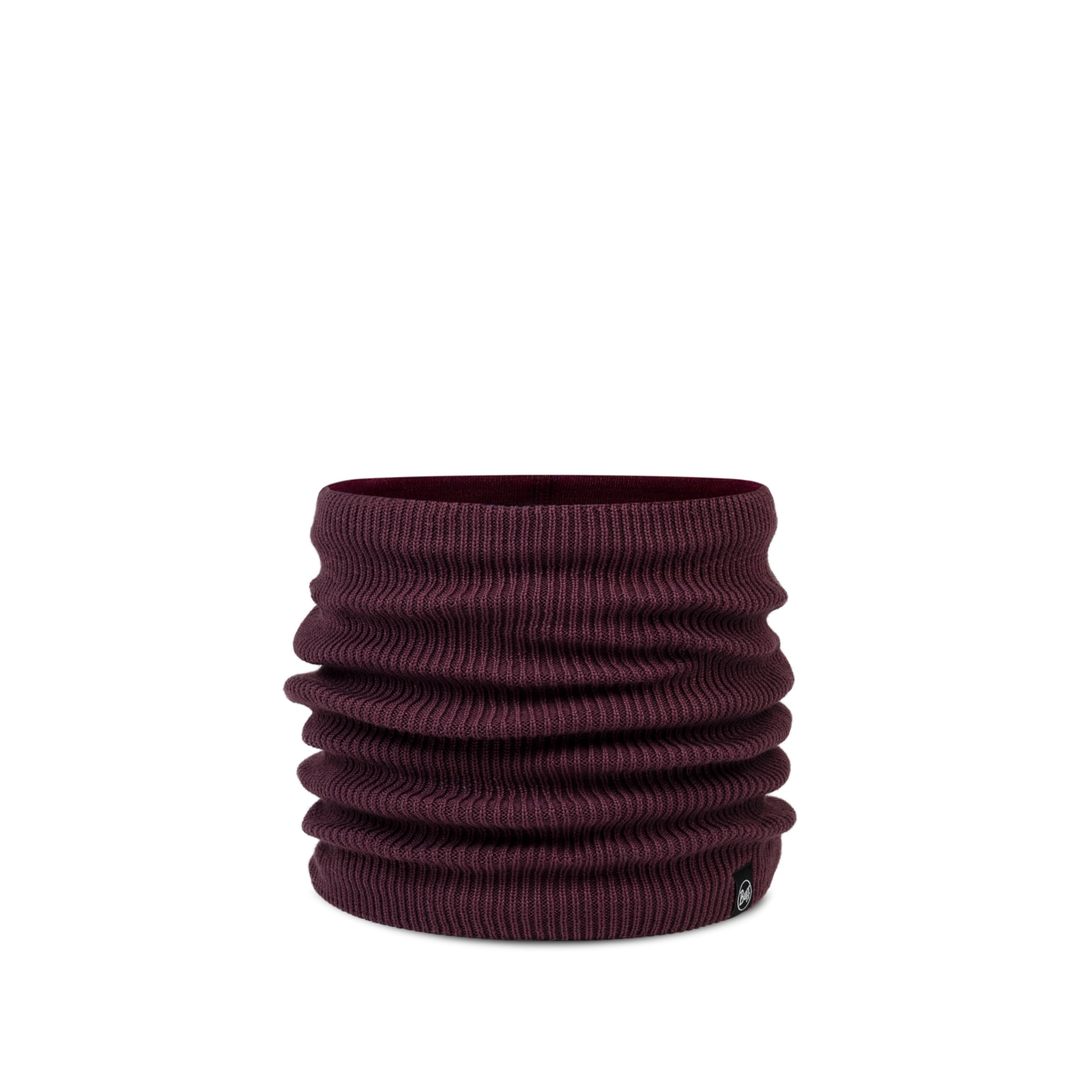 buff-knitted-polar-schlauchschal-primaloft-fleece-rot-einheitsgr-e image 1