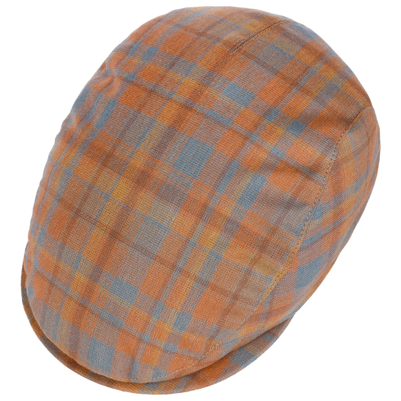 mayser-frankie-superior-wool-silk-flatcap-herren-karo image 3