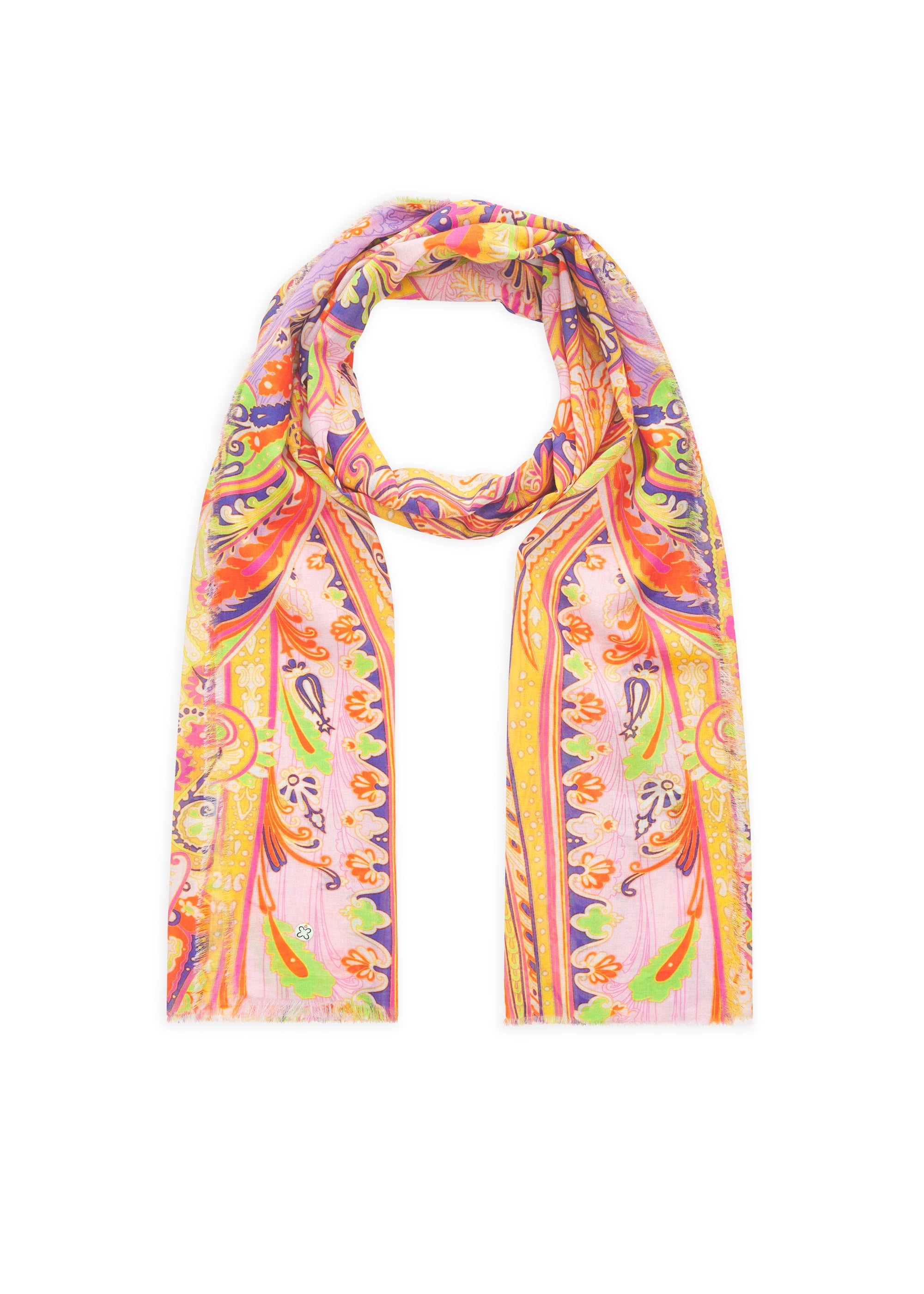 codello-schal-aus-baumwolle-mit-paisley-muster-leichter-baumwollschal image 1
