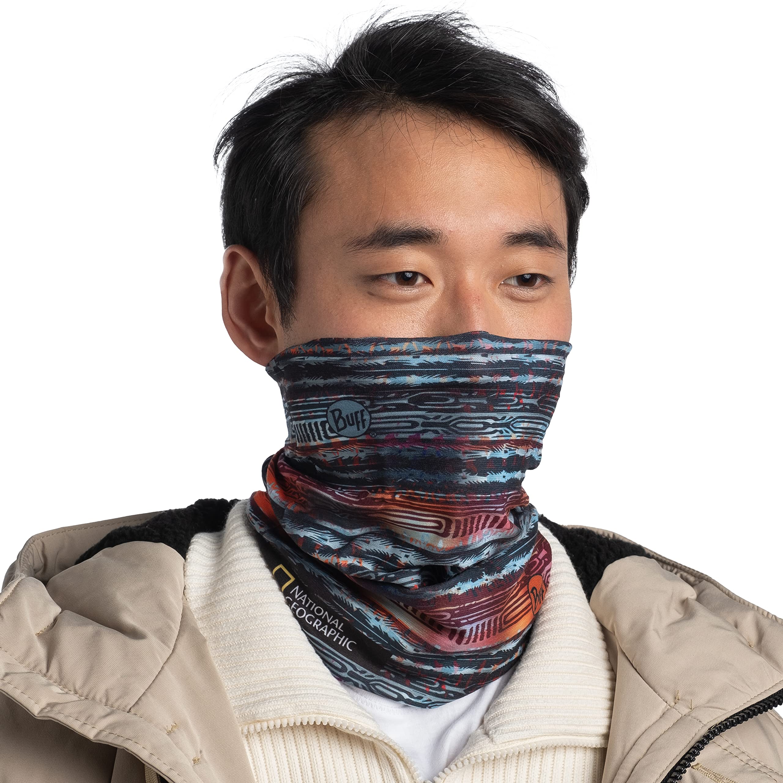 buff-national-geographic-original-tubular-anawhata-khaki-multifunktionstuch image 5
