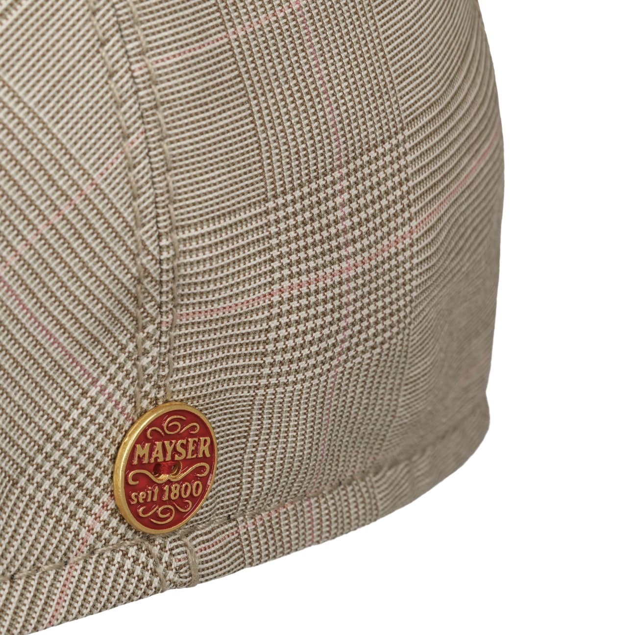 mayser-sidney-limited-edition-flatcap-herren-sommer-flatcap-aus-baumwolle-karier image 4