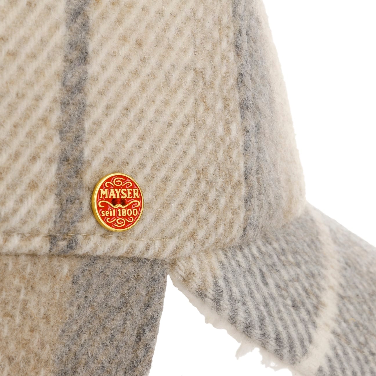 mayser-taja-check-cap-mit-ohrenklappen-karo image 7