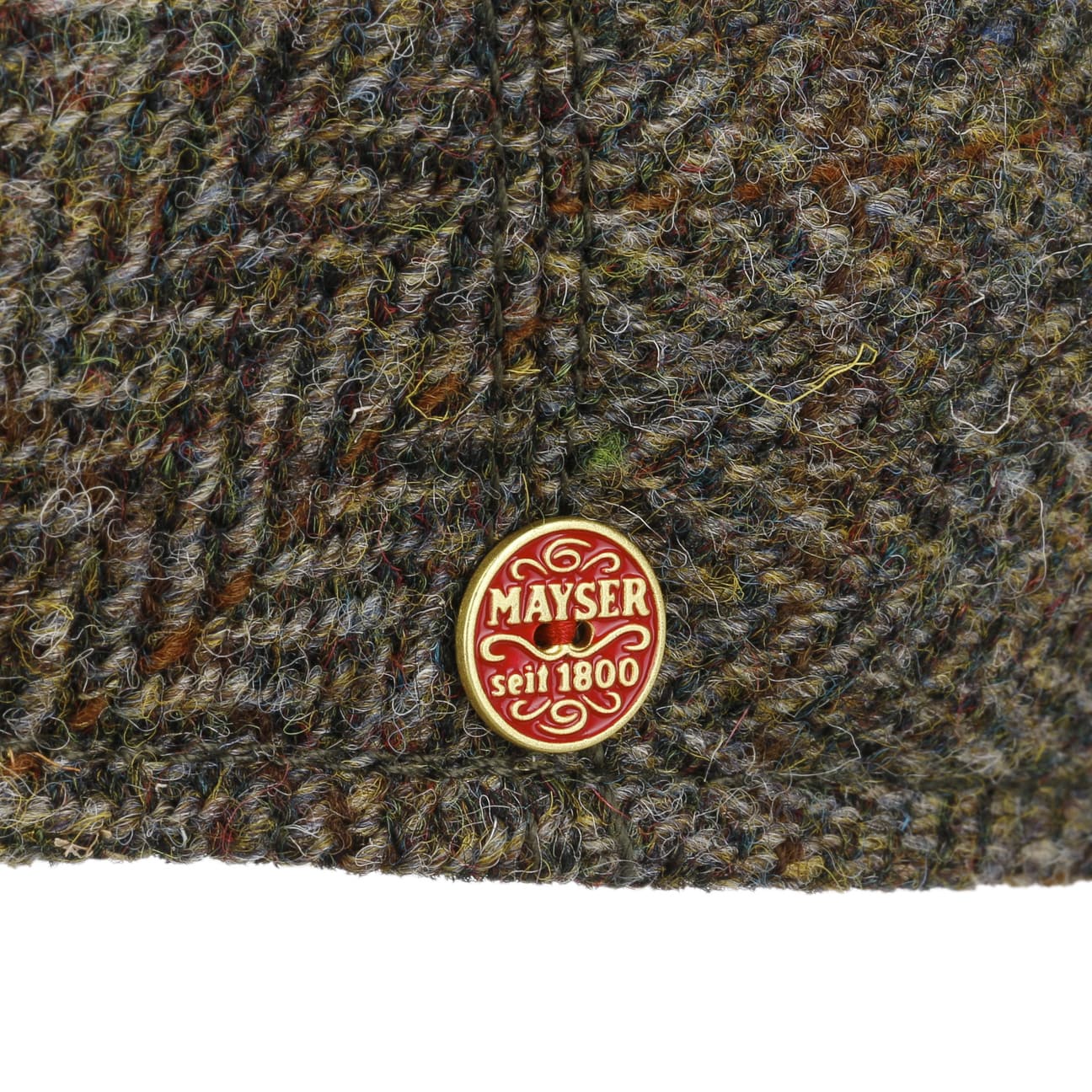 mayser-sidney-plus-harris-tweed-flatcap-herren-schurwolle-fischgr-t-mit-ohrenkla image 5