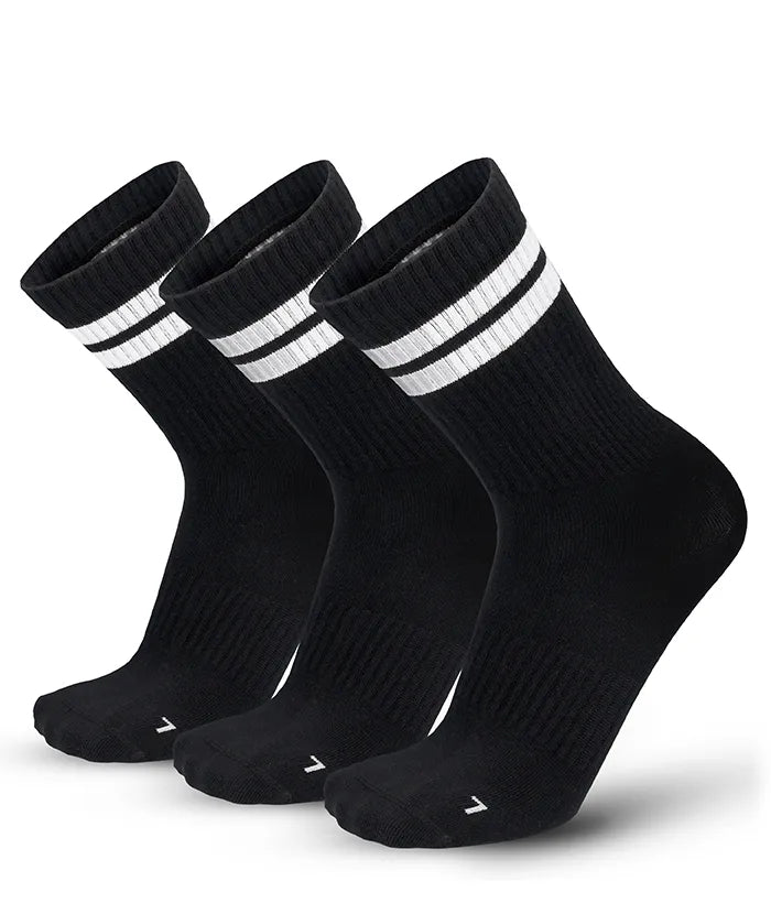lenz-sports-mid-cut-retro-tennissocken-3-paar image 2