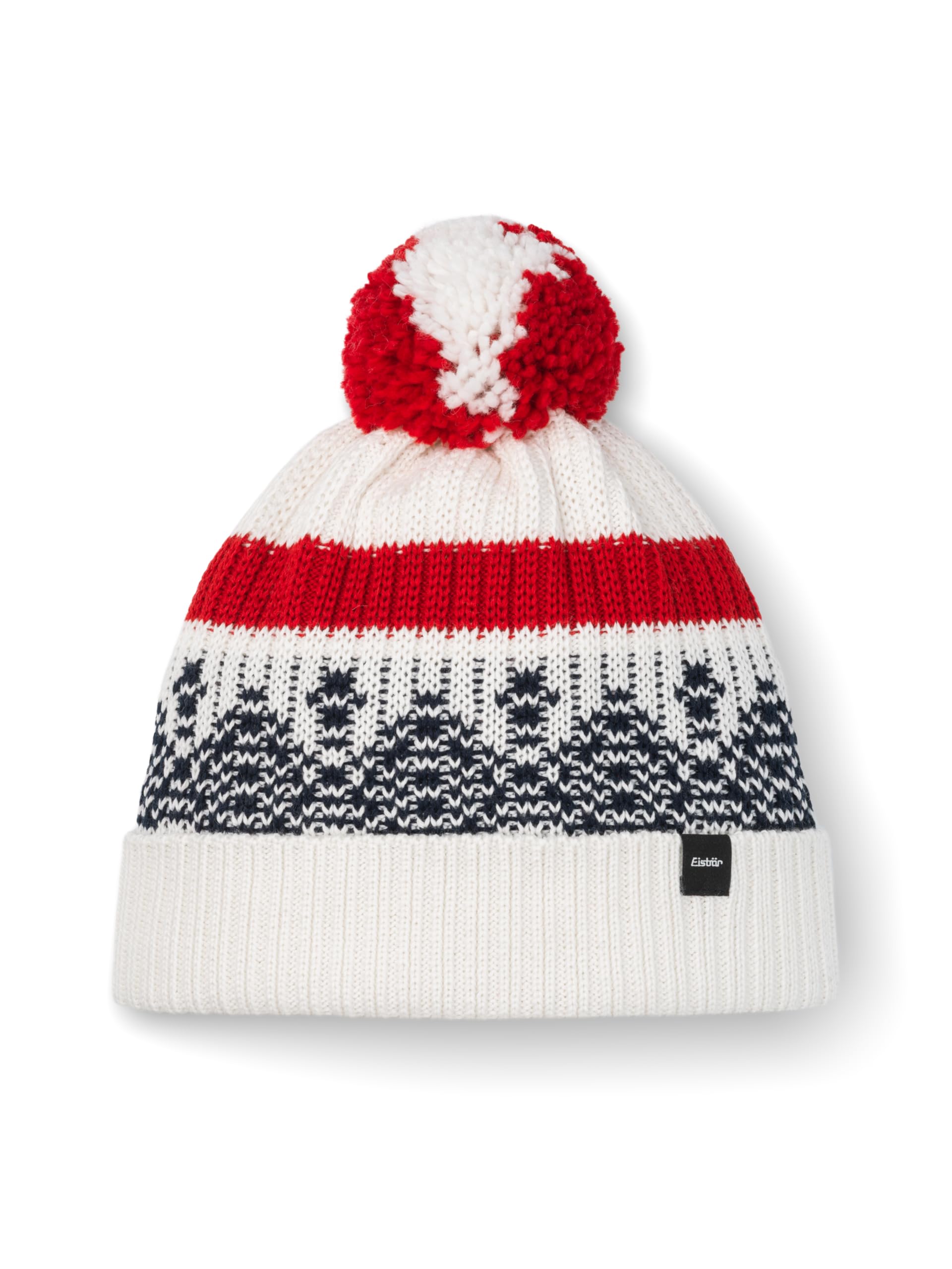 eisb-r-norrak-pompon-merino-bommelm-tze-wei-unisex-mit-fleece image 1