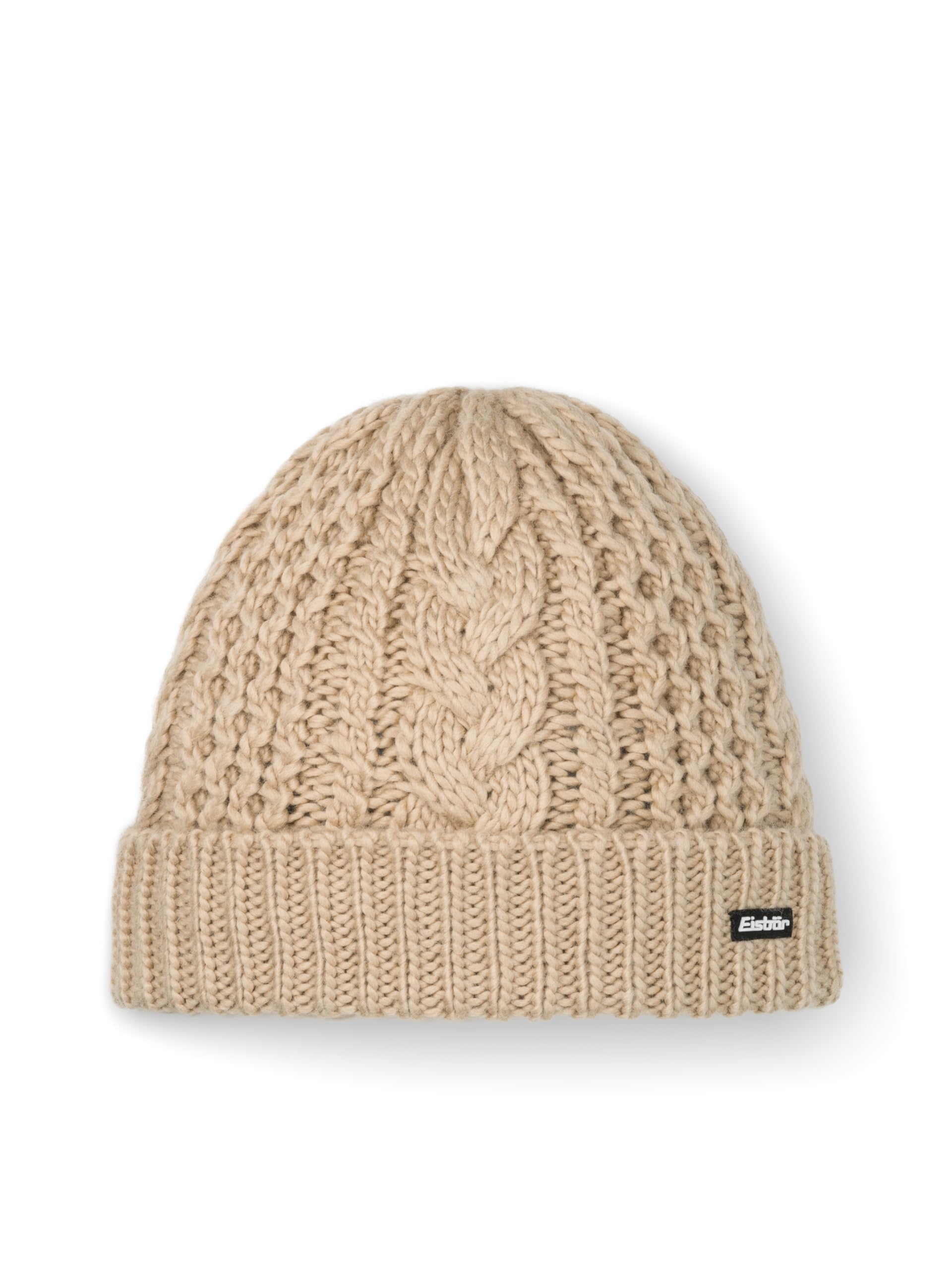 eisb-r-afratos-merino-wollm-tze-damen-mit-fleece-und-zopfmuster image 8