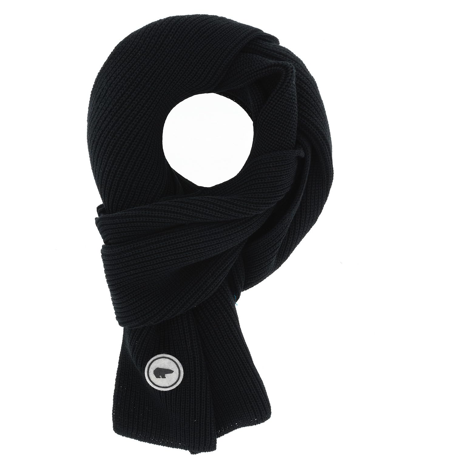 eisb-r-laren-2-0-scarf-schal-schwarz-100-schurwolle image 1