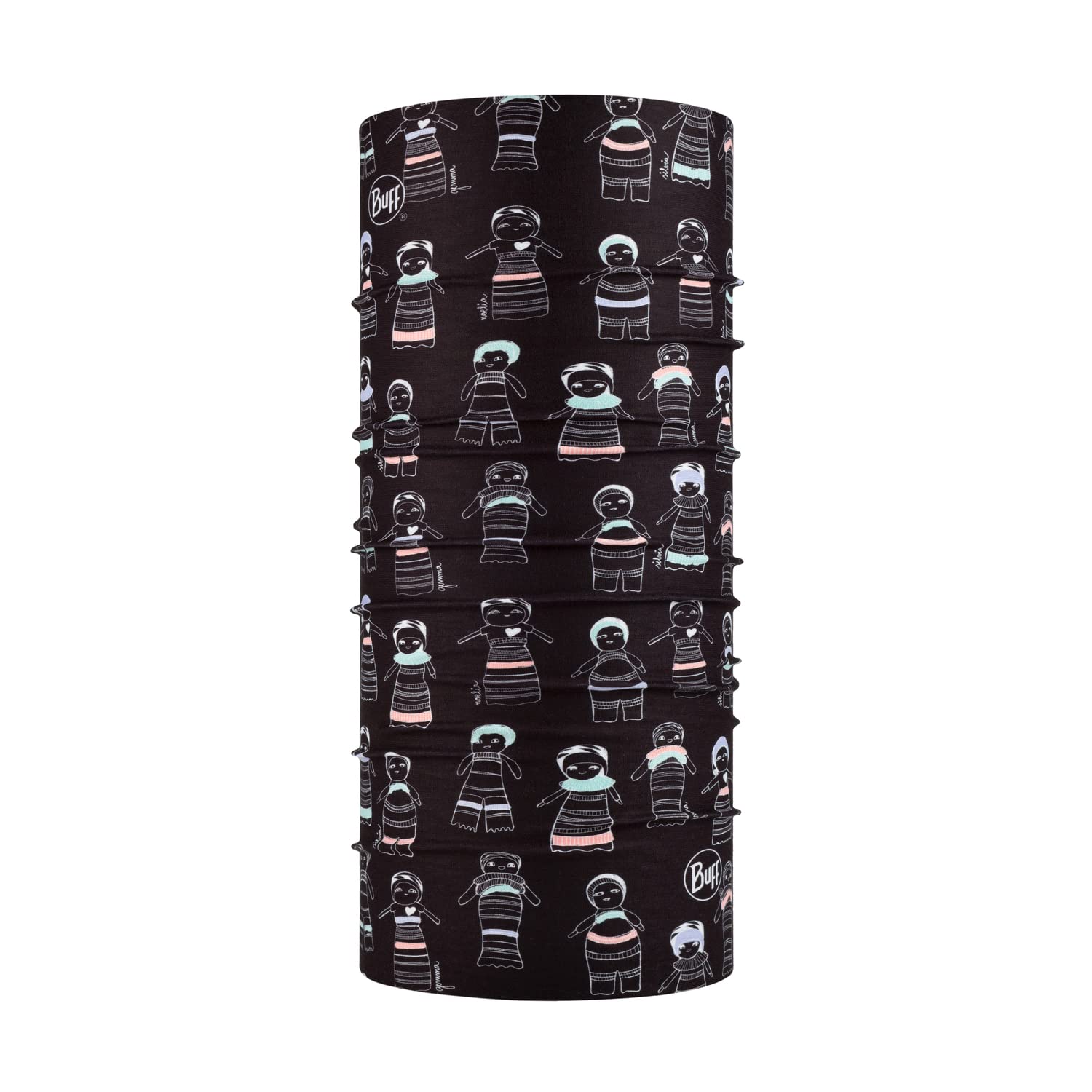 buff-original-ecostretch-multifunktionstuch-kinder-camwa-black image 1