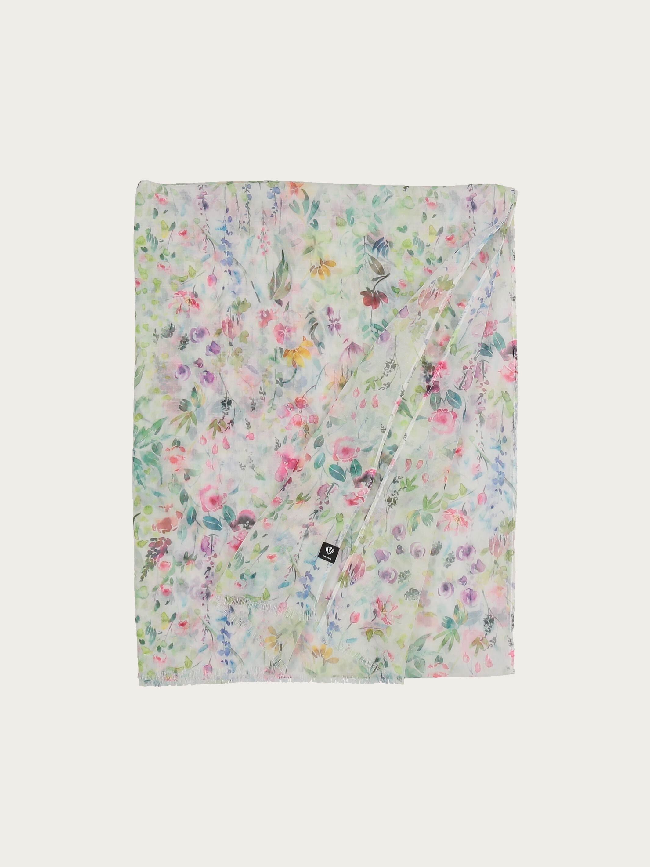 fraas-sustainability-edition-schal-blumen-design-50-x-180-cm-blau image 8
