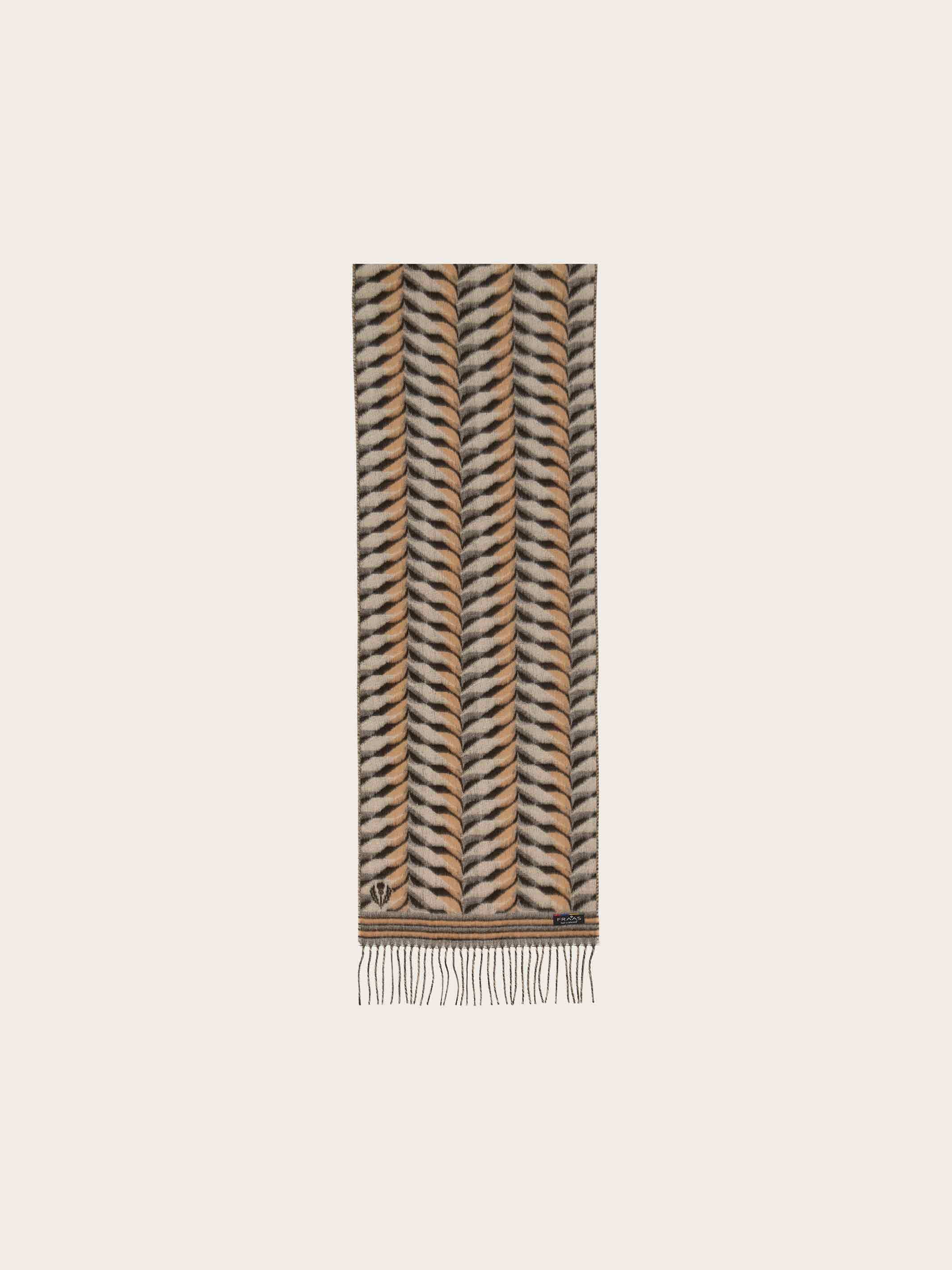 fraas-cashmink-schal-mit-grafischem-zackenmuster-35-x-200-cm image 7