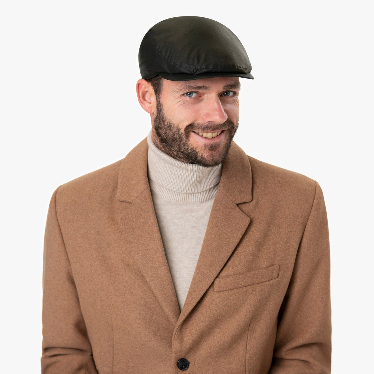 mayser-matteo-plus-waxed-cotton-flatcap-mit-ohrenklappen image 2