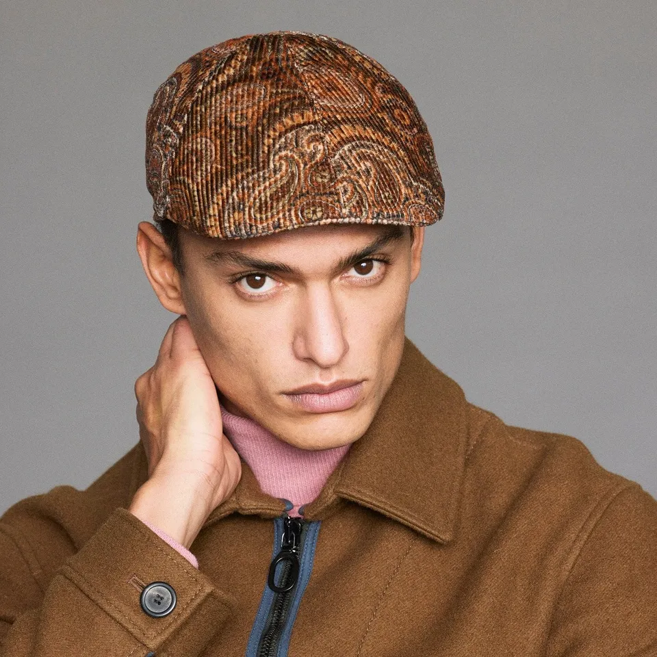 mayser-billy-paisley-cord-flatcap-zechbauer image 1