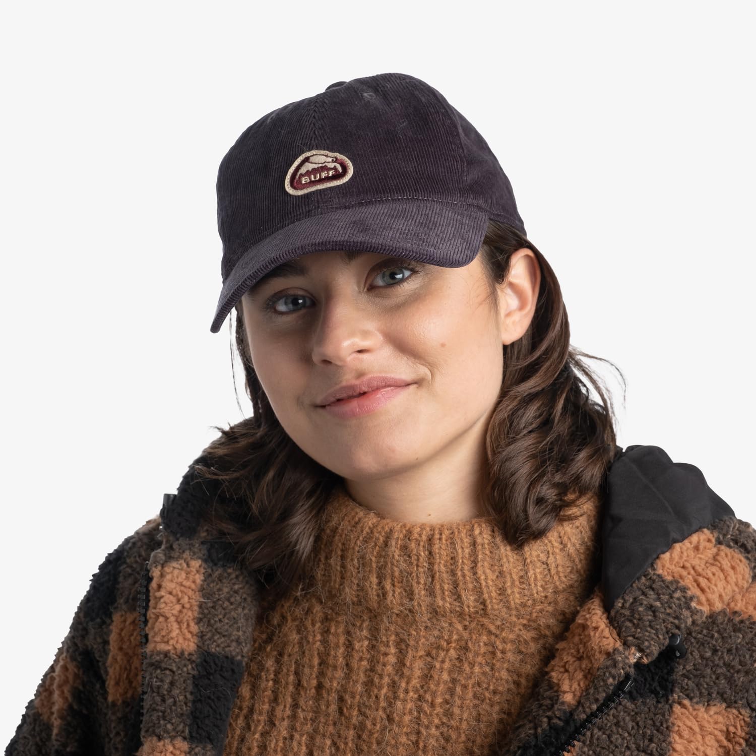 buff-knitted-polar-m-tze-solid-grey image 4