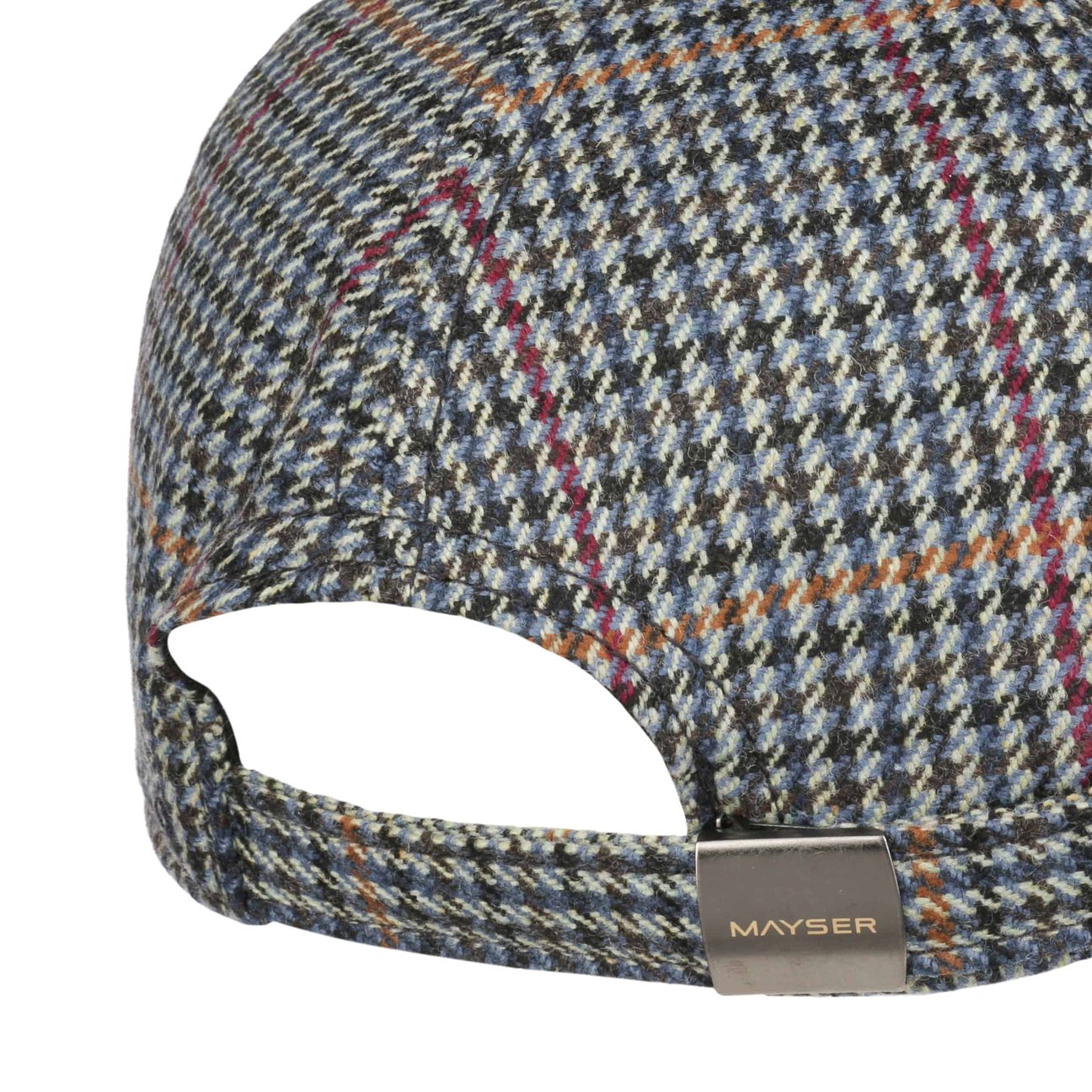 mayser-british-houndstooth-cap-baseballcap-wollmischung image 4