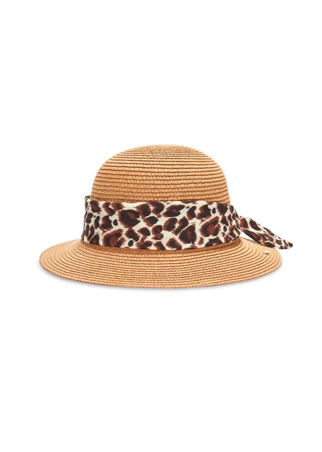 codello-sonnenhut-paper-straw-beige-mit-leoband image 1