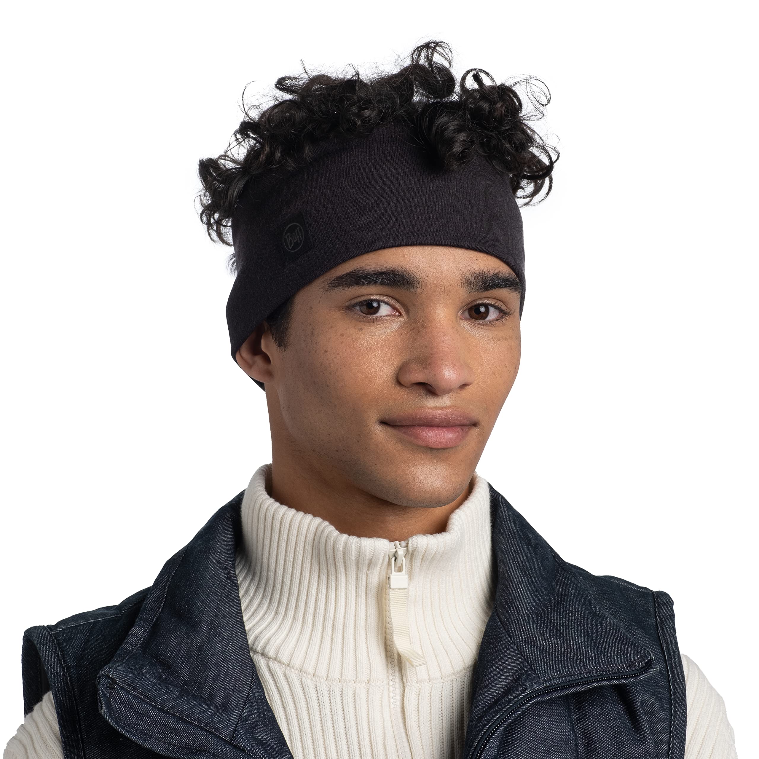 buff-merino-wide-stirnband-unisex-aus-100-merinowolle image 2