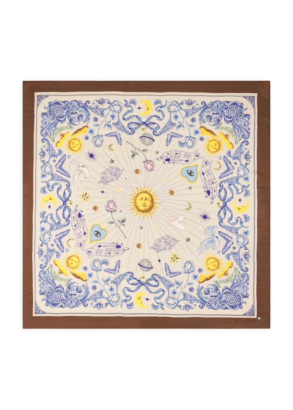 codello-tuch-aus-modal-wolle-mix-mit-universum-motiven image 1