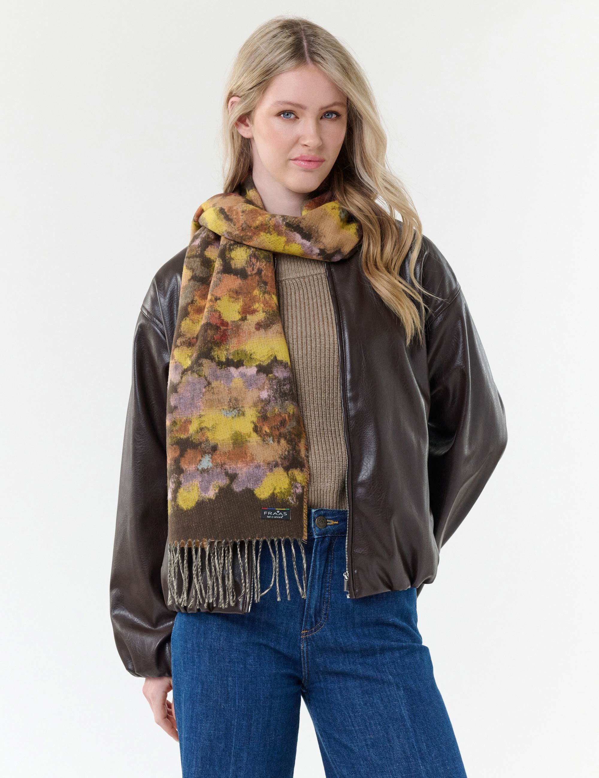 fraas-cashmink-schal-mit-buntem-blumen-design-schal-35-x-200-cm image 5