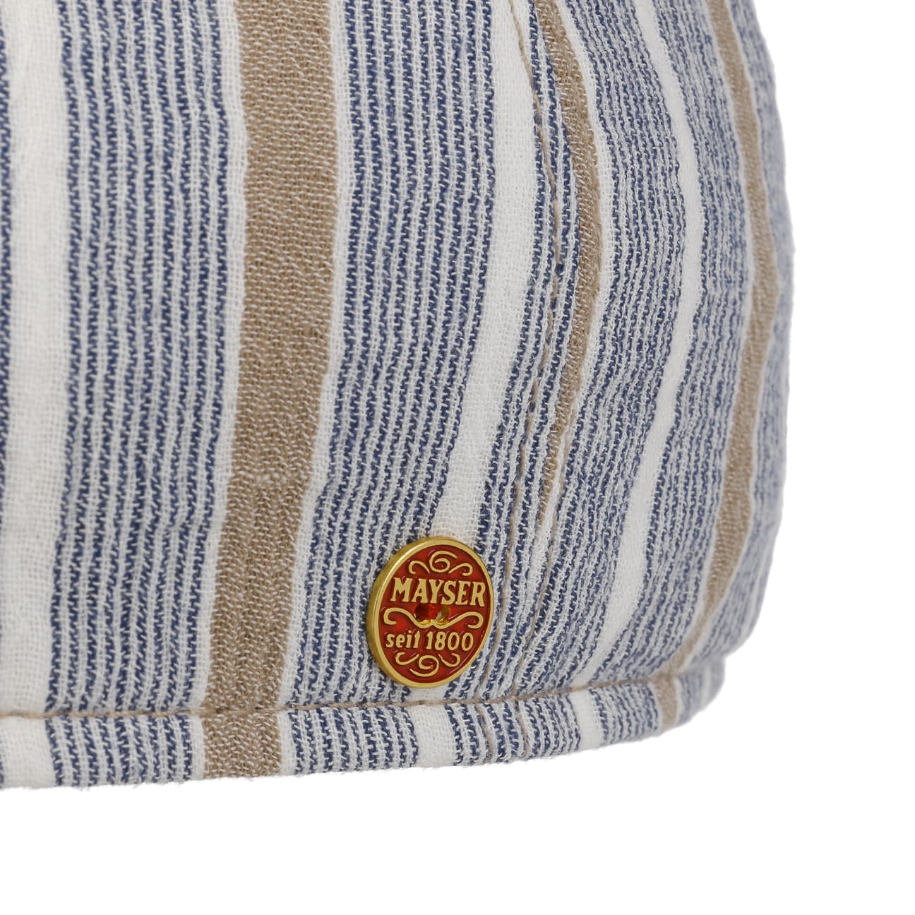 mayser-paddy-two-stripes-cotton-flatcap-schieberm-tze image 4