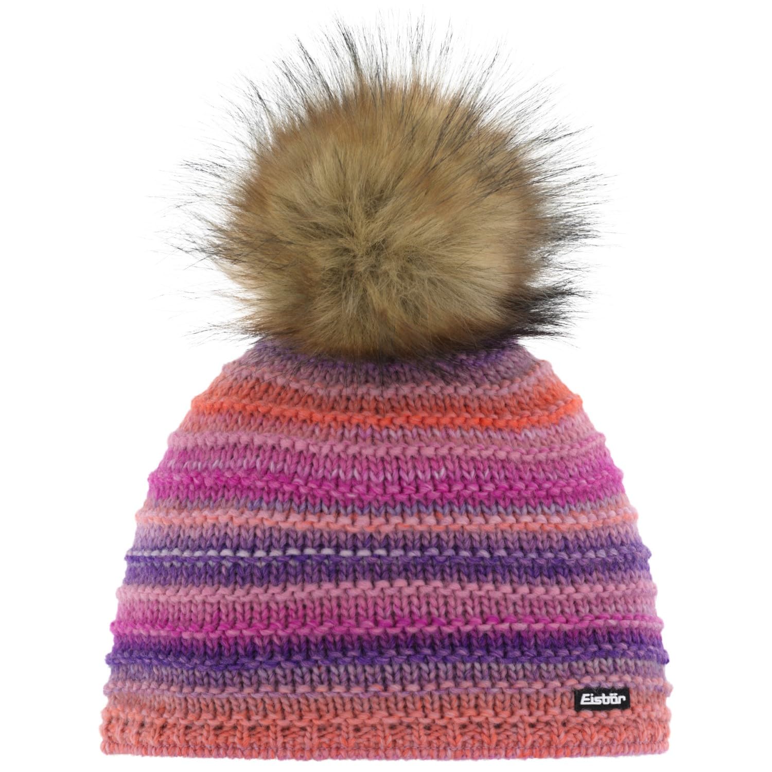 eisb-r-mikata-lux-m-damen-m-tze-mit-kunstfellpompon-und-fleecefutter image 6
