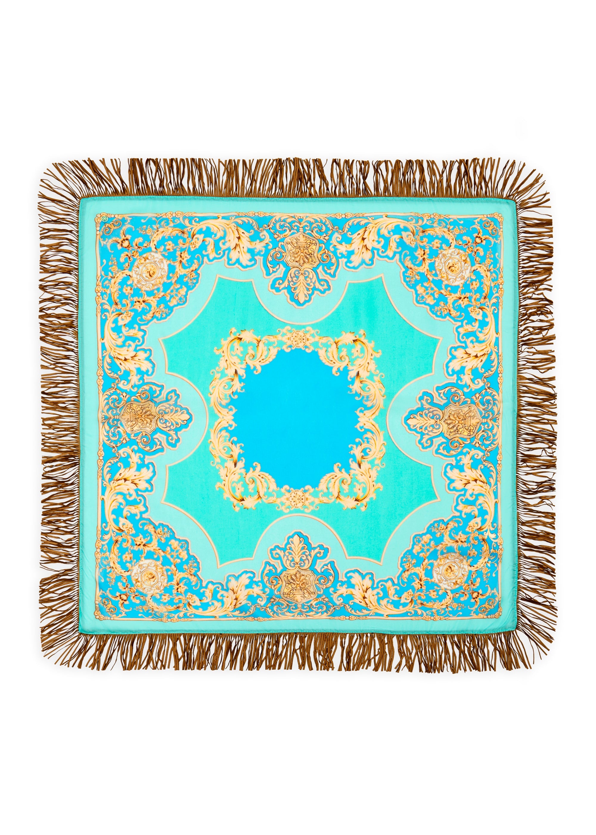 codello-tuch-viskose-seide-mix-mit-ornamental-muster-und-fransen image 3