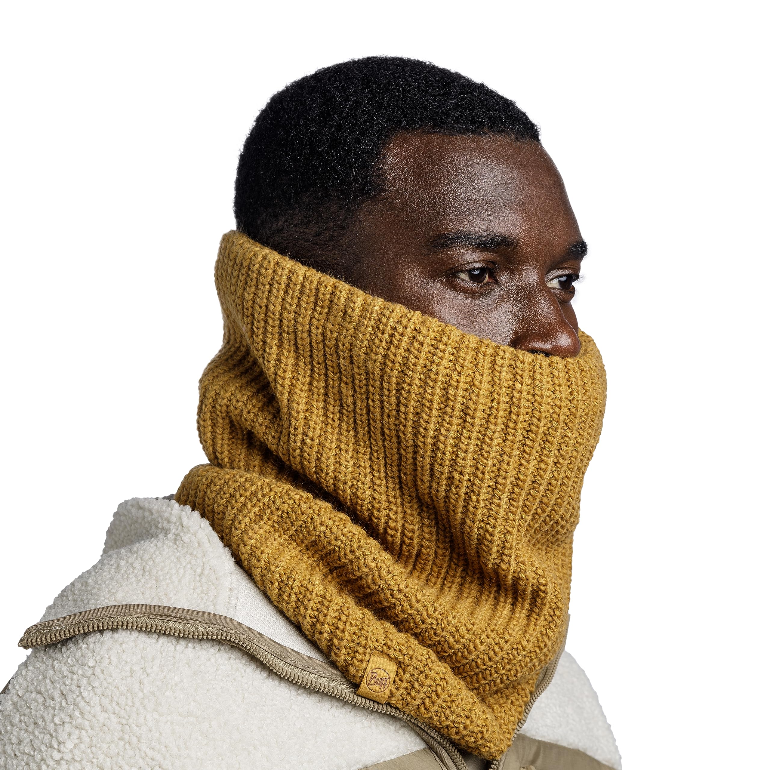 buff-halsw-rmer-knitted-fleece-vaed-unisex image 2