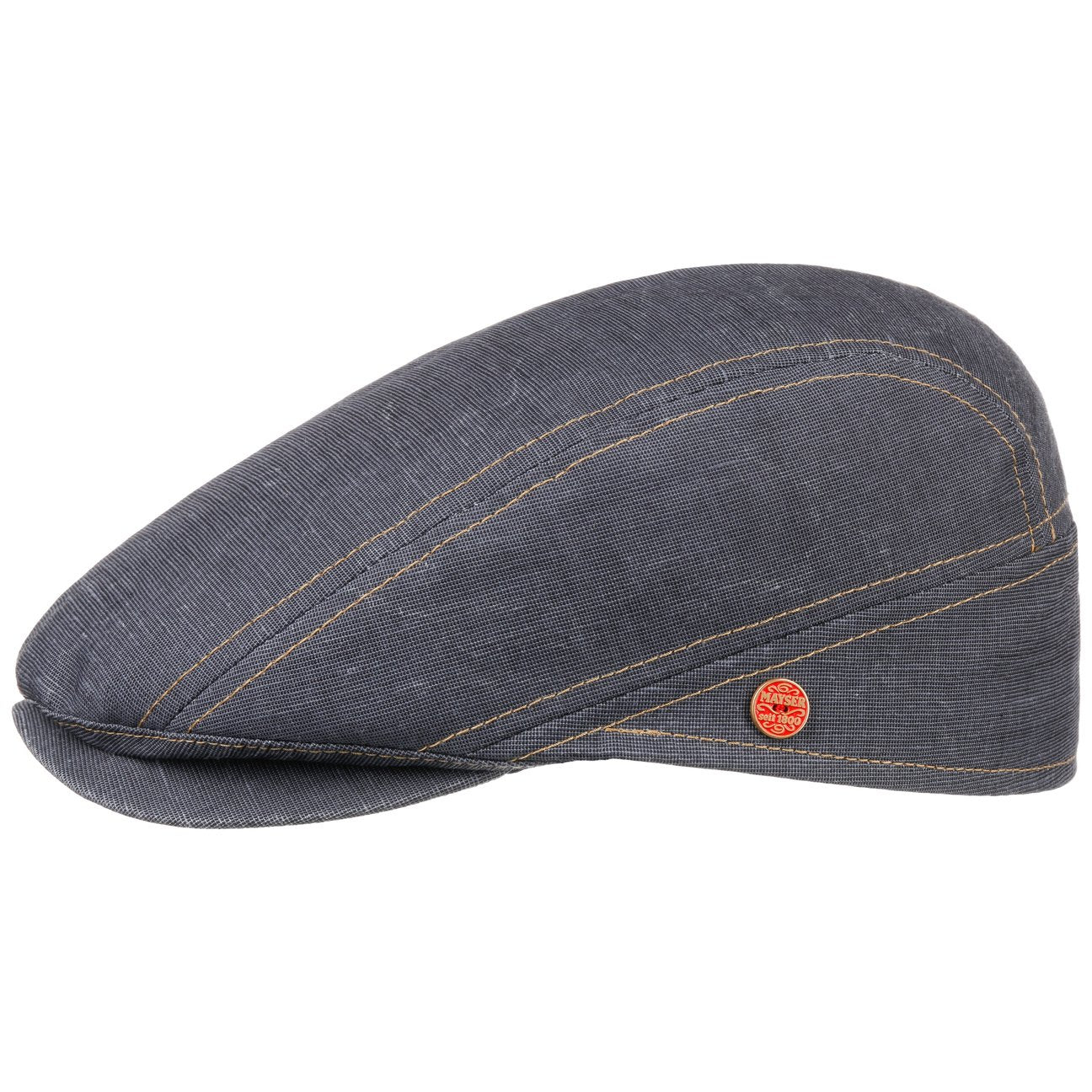 mayser-delian-uv-schutz-flatcap-denim-baumwoll-leinen-schieberm-tze image 6