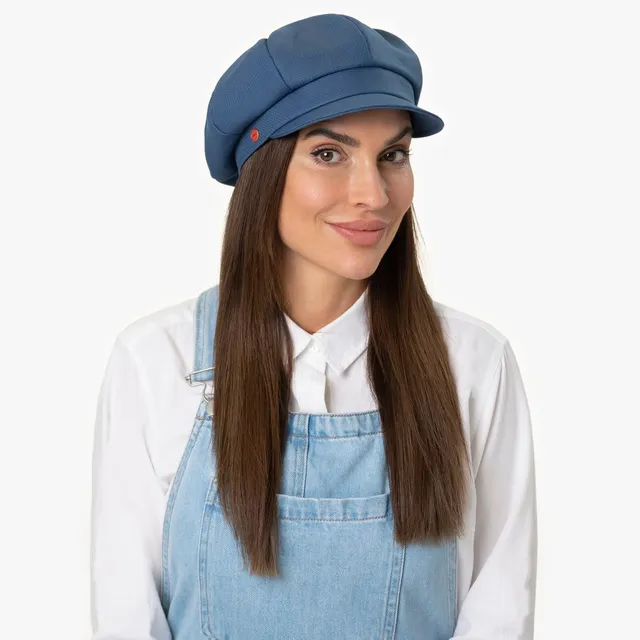 mayser-uni-lightweight-ballonm-tze-damen-baker-boy-m-tze-aus-baumwolle-leinen image 1